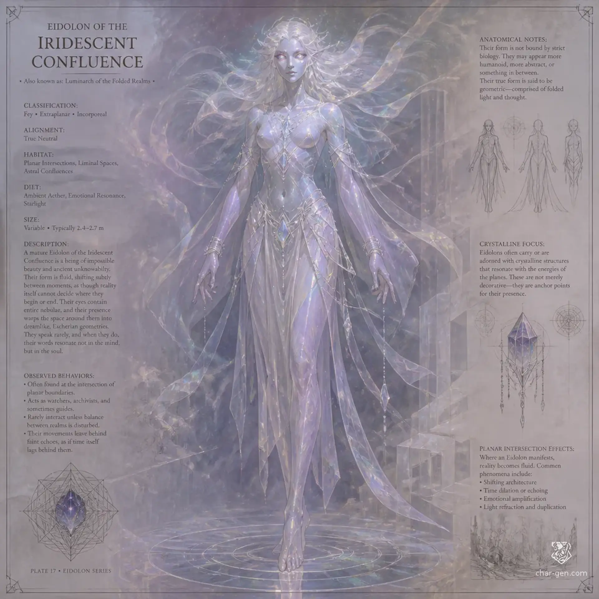 Liminai - AI-generated fantasy Species