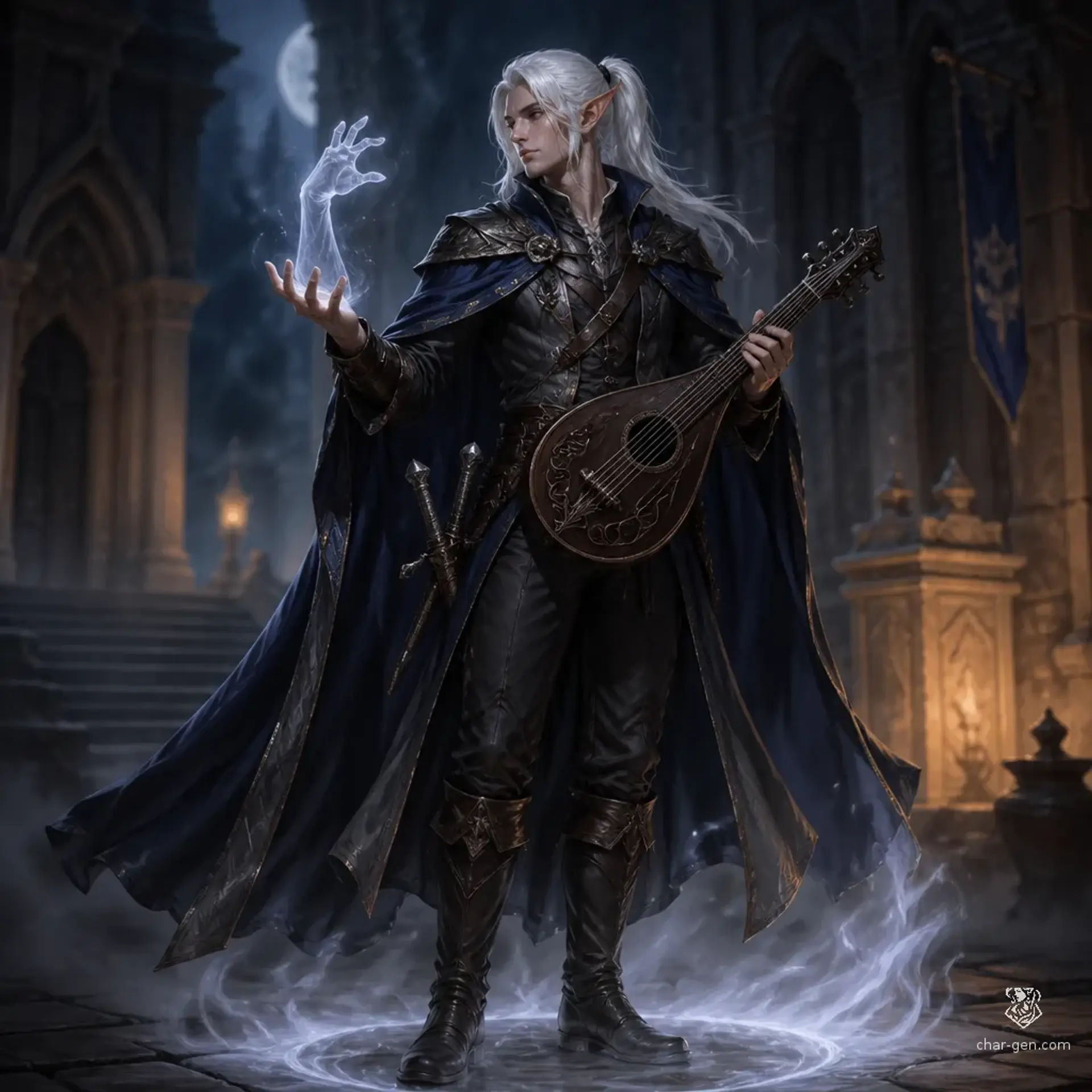 Corchea - AI-generated fantasy Character