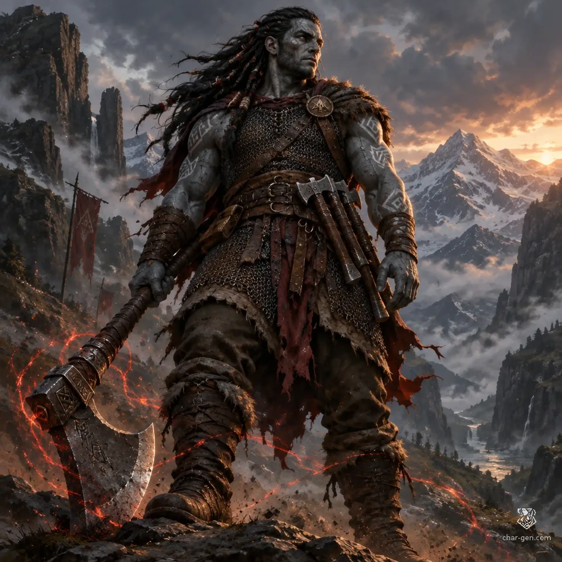 Apuqilla Yupanqui - AI-generated fantasy Character
