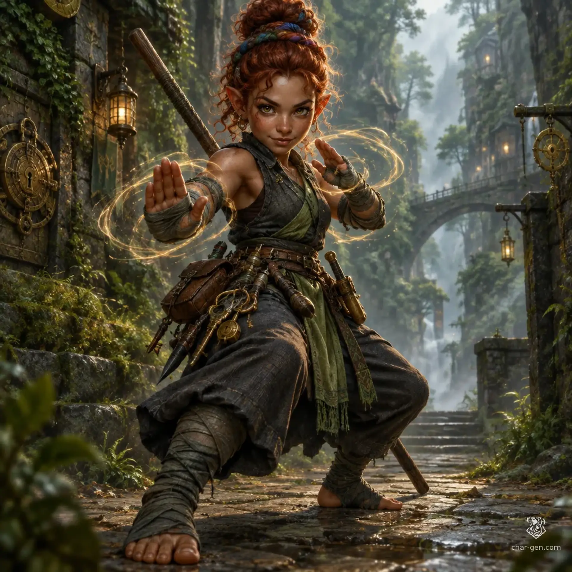 Nifi - AI-generated fantasy Character