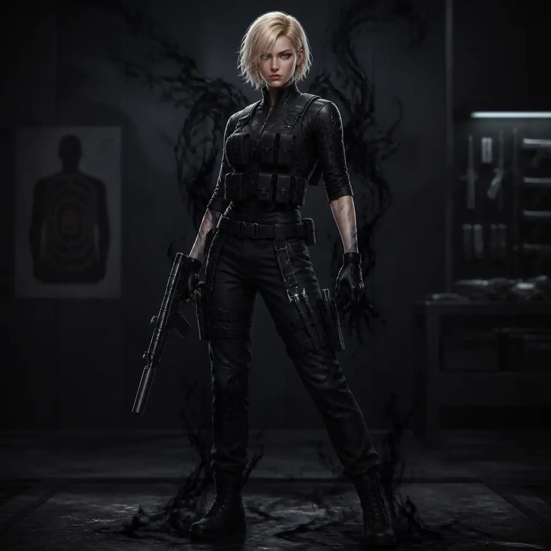 Nova Veyr - AI-generated fantasy Character