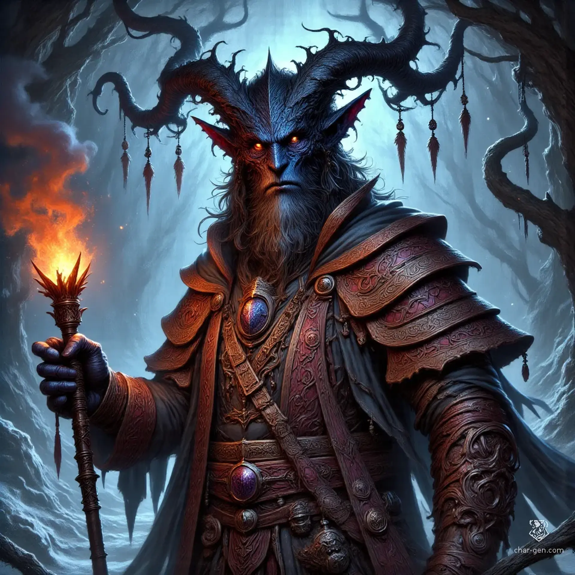 Babington, the Unfathomable - AI-generated fantasy NPC