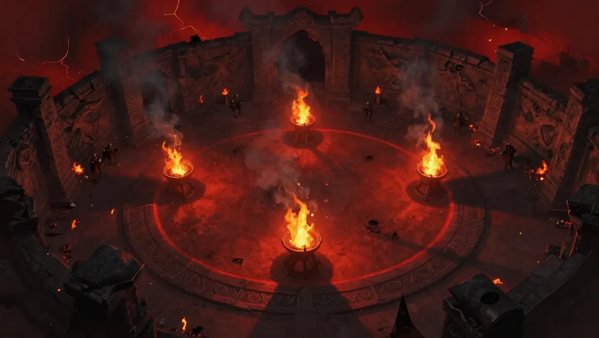 Prove the Oath at Night's Gate - AI-generated fantasy Encounter