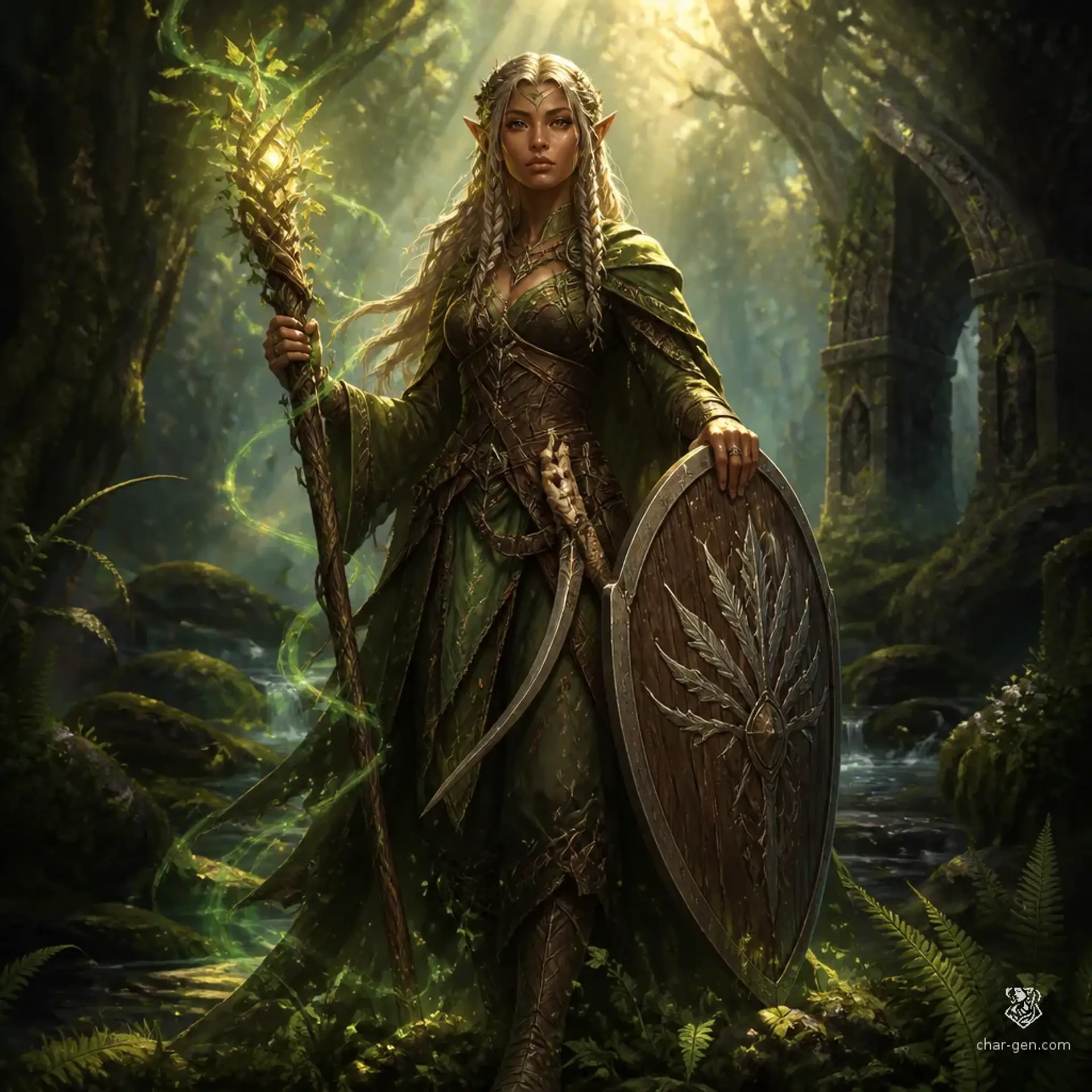 Eve - AI-generated fantasy Character