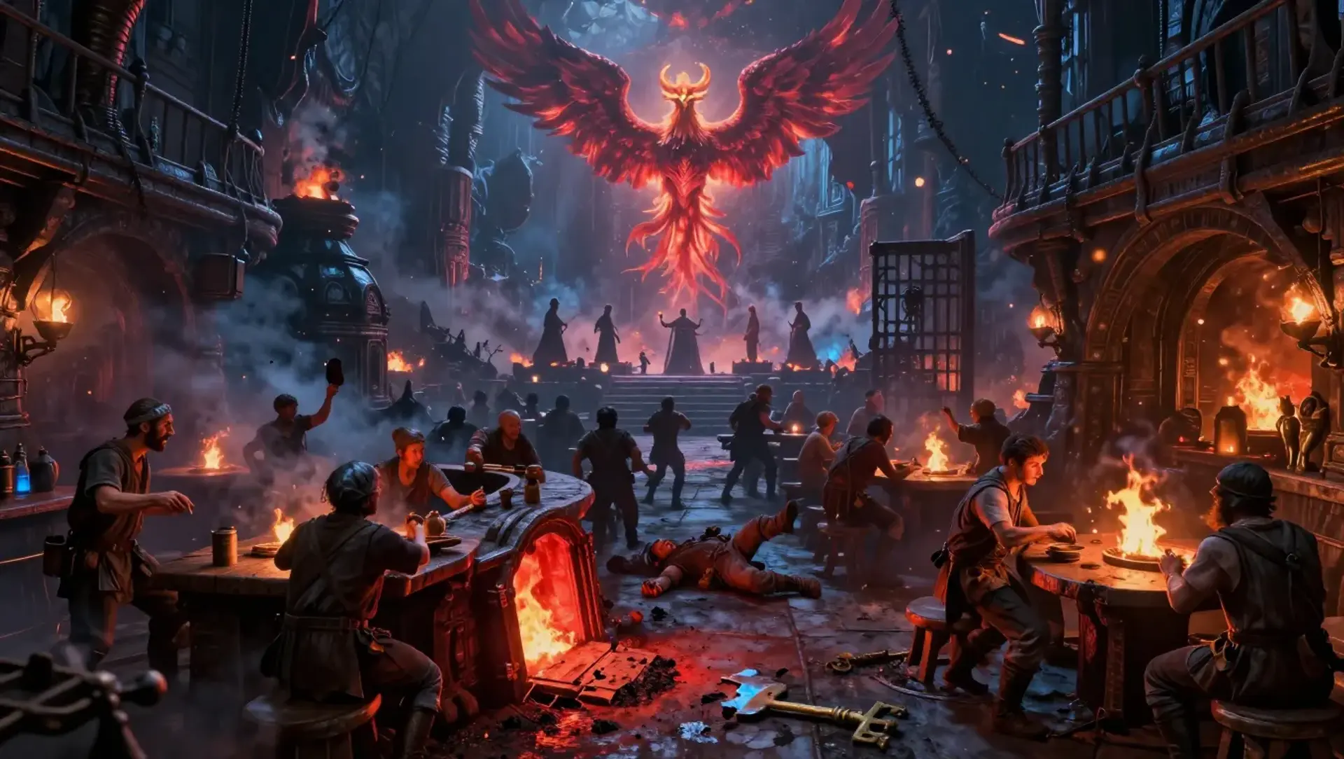 Ashes Beneath the Crimson Cup