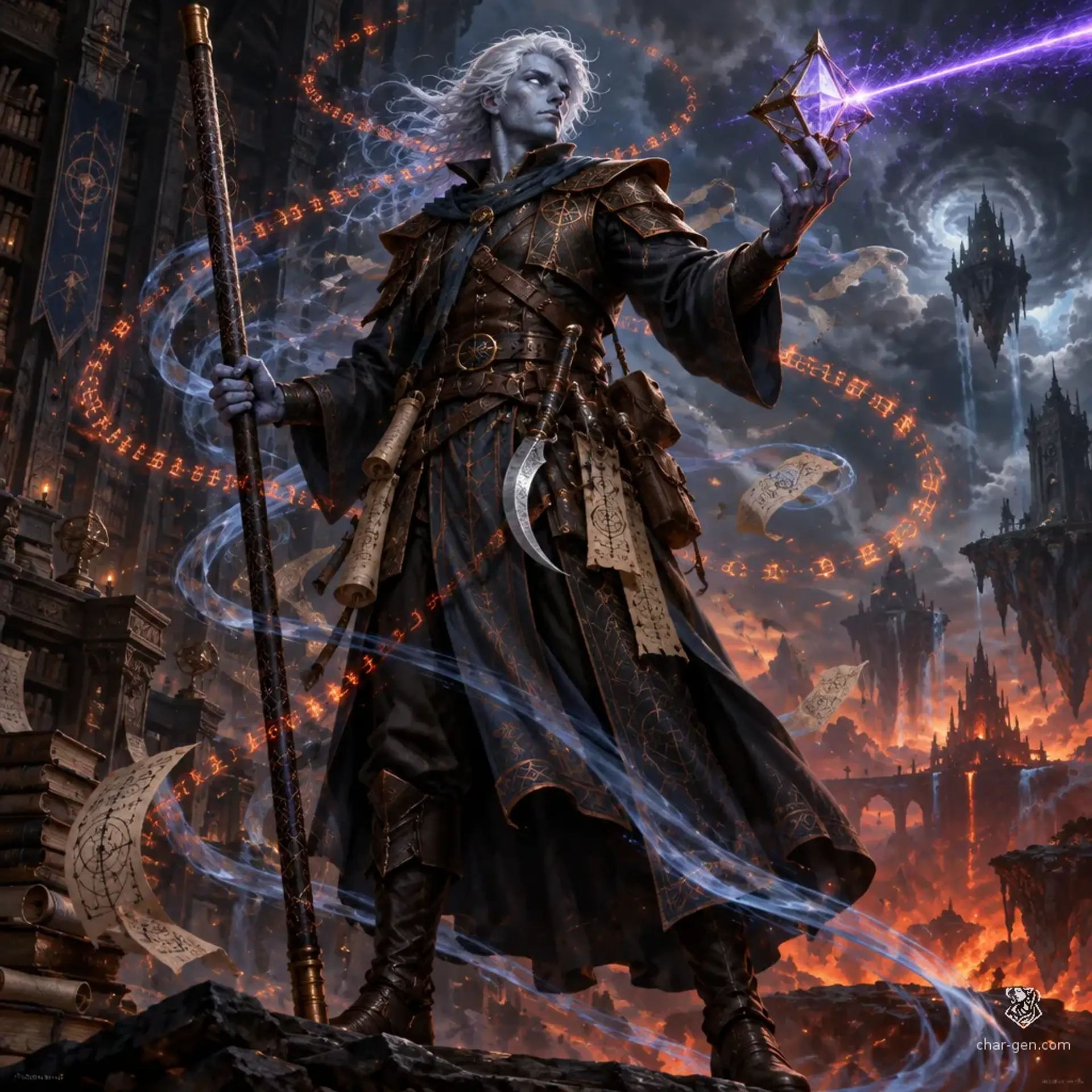 Sarsus G uyania - AI-generated fantasy Character
