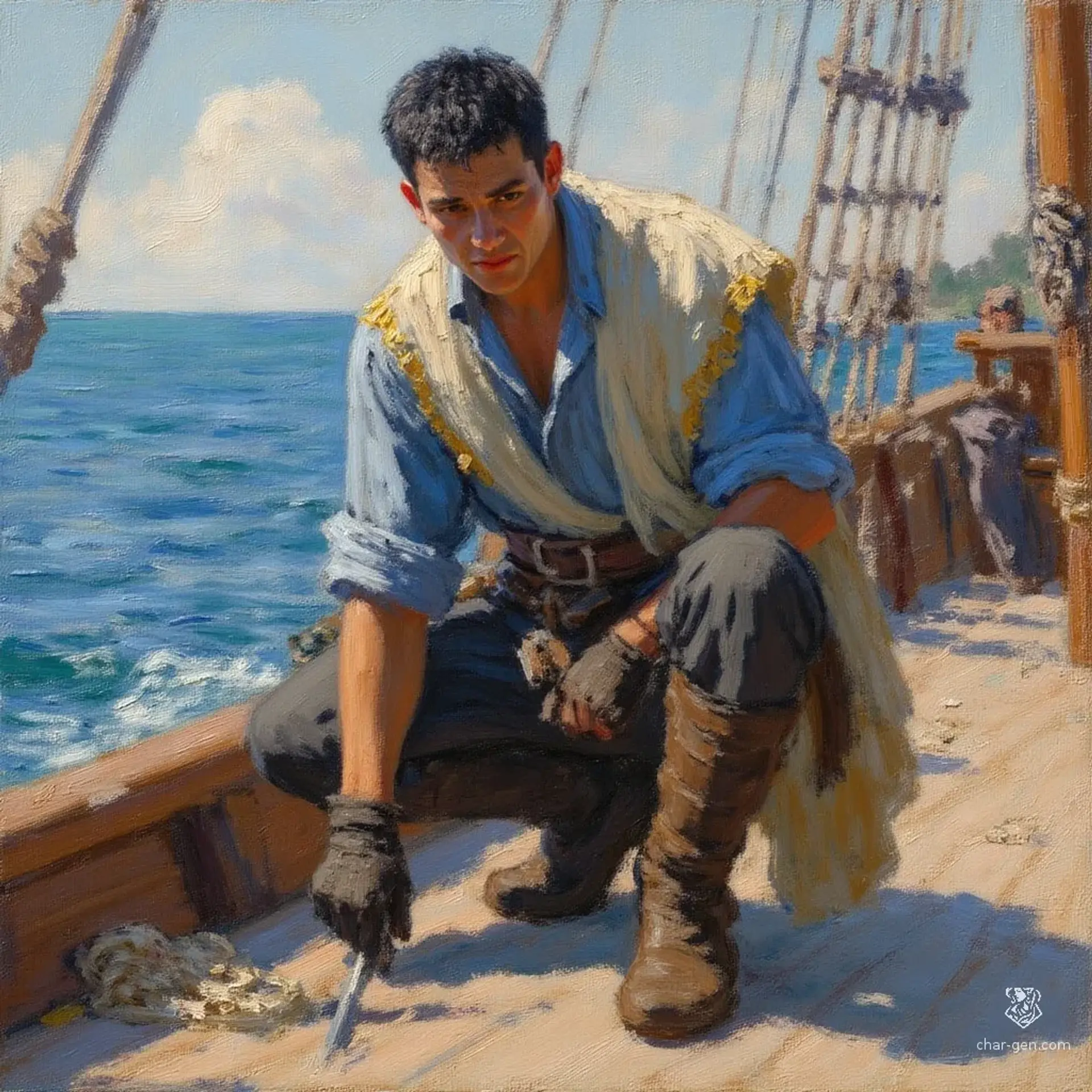 Eren Thalmar - AI-generated fantasy NPC