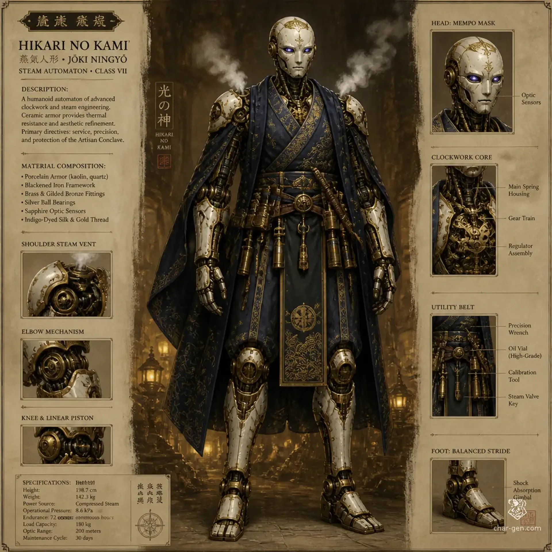 Kikai-Bito - AI-generated fantasy Species