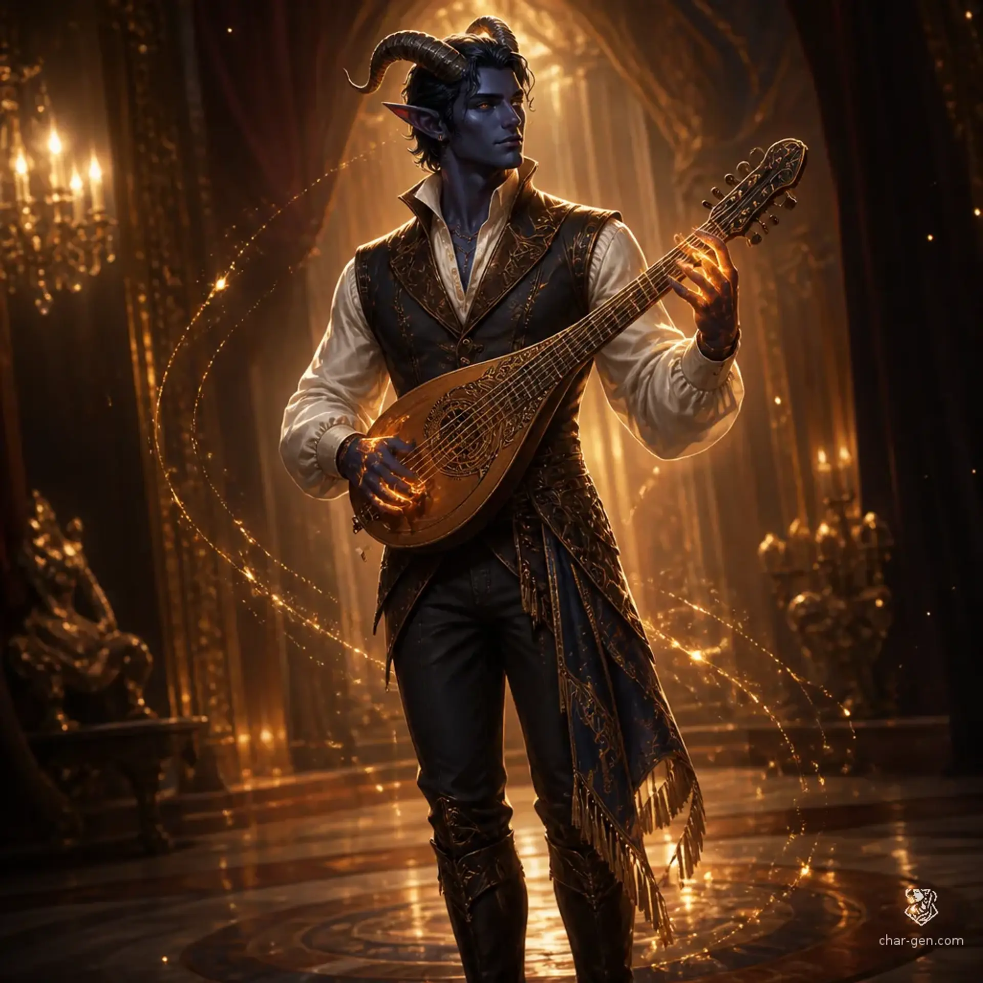 Gary Barlow - AI-generated fantasy Character