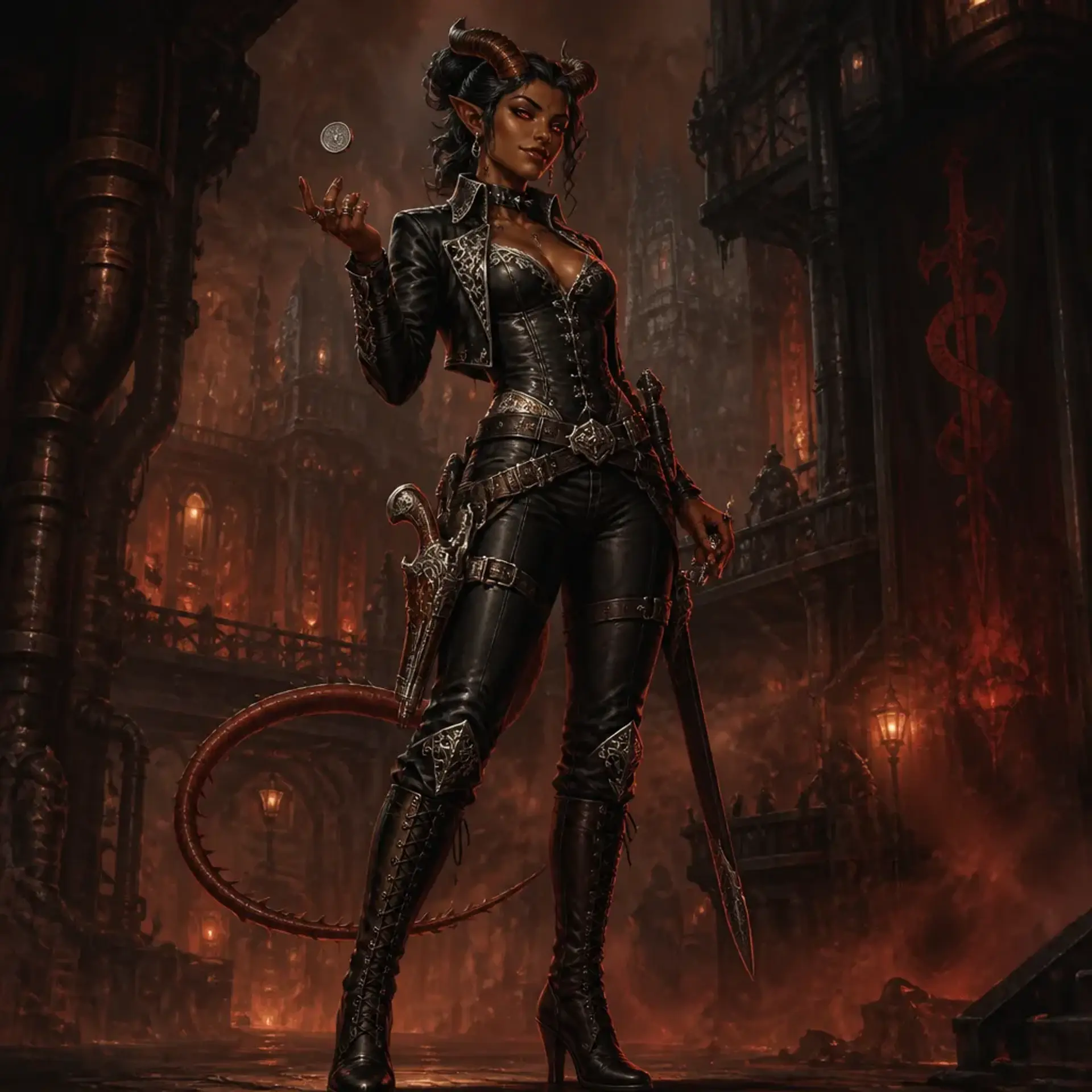 Kaela - AI-generated fantasy Character
