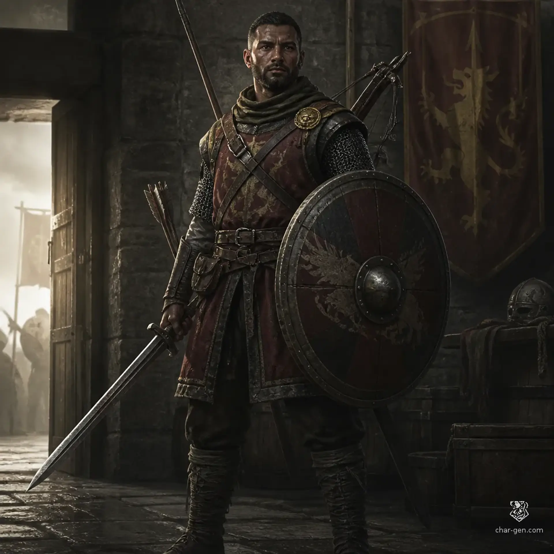 Mairéadon Etxevara - AI-generated fantasy Character