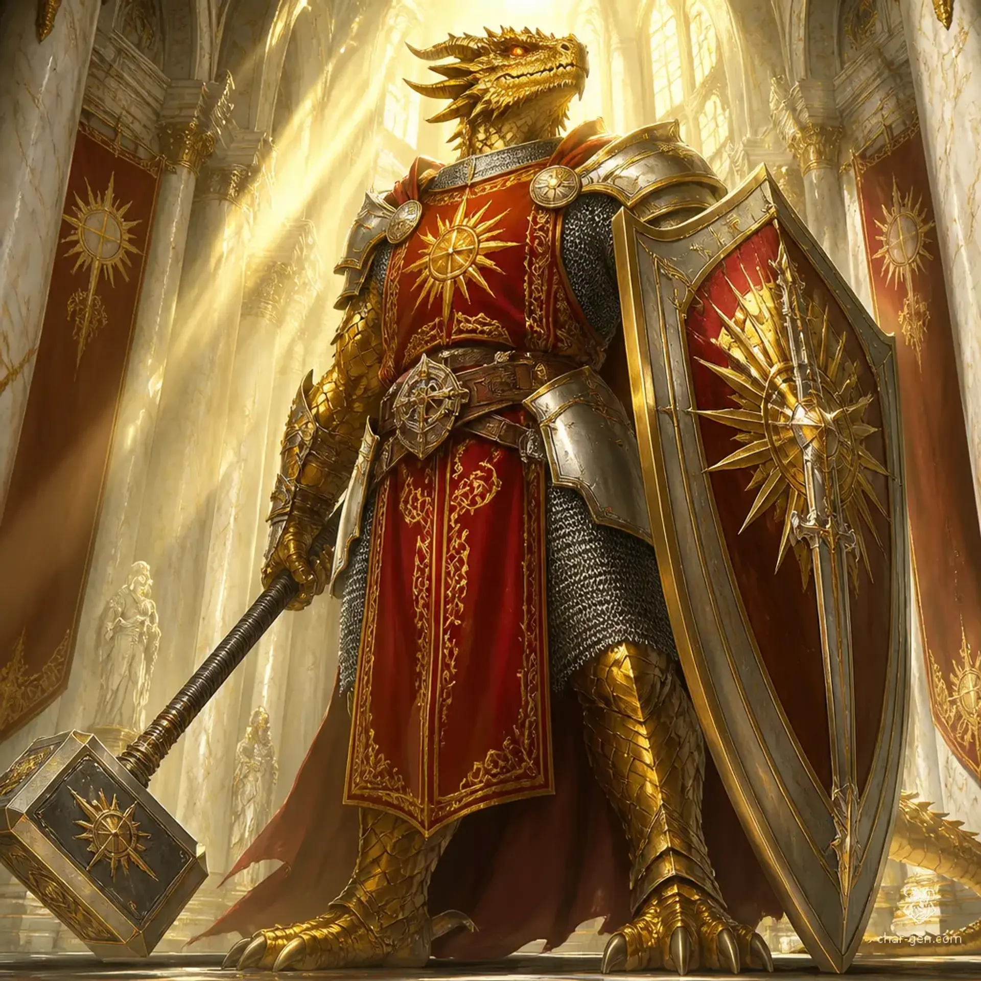 Ignis Veridian - AI-generated fantasy Character