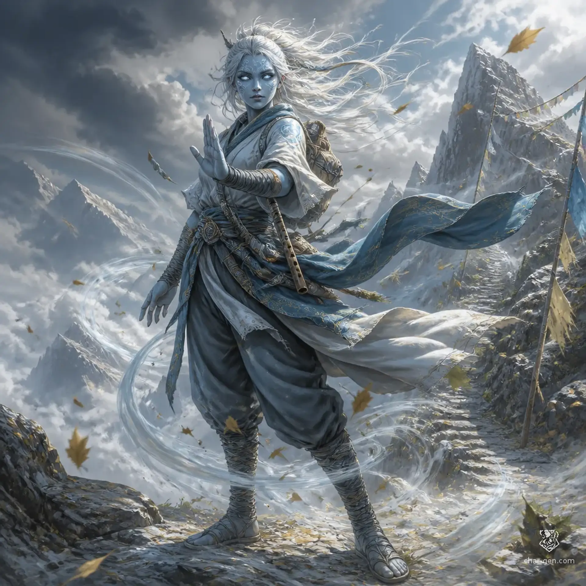 Whisper Killa - AI-generated fantasy Character