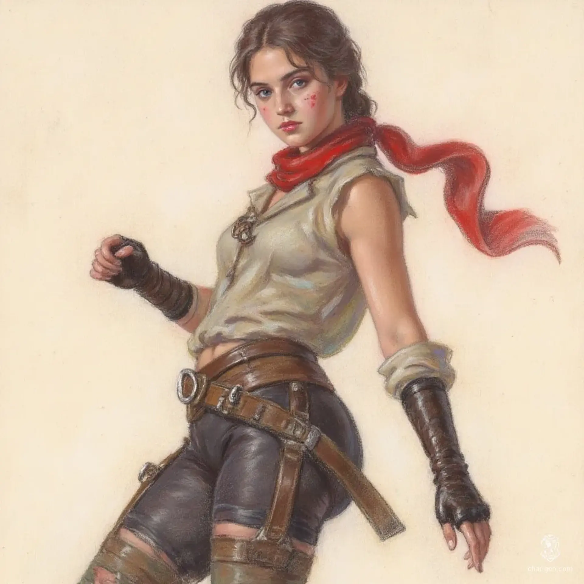 Zariel Thundervale - AI-generated fantasy NPC