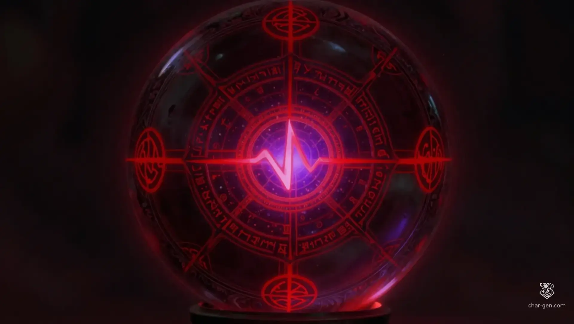 Orb of Spiritual Dominion - AI-generated fantasy Magic Item