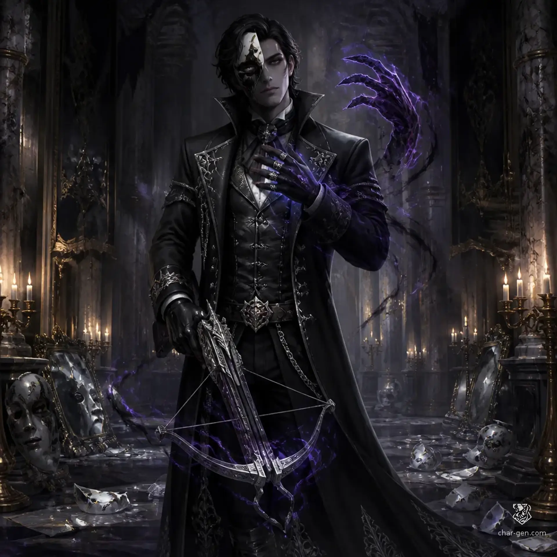 Two Face - AI-generated fantasy Character