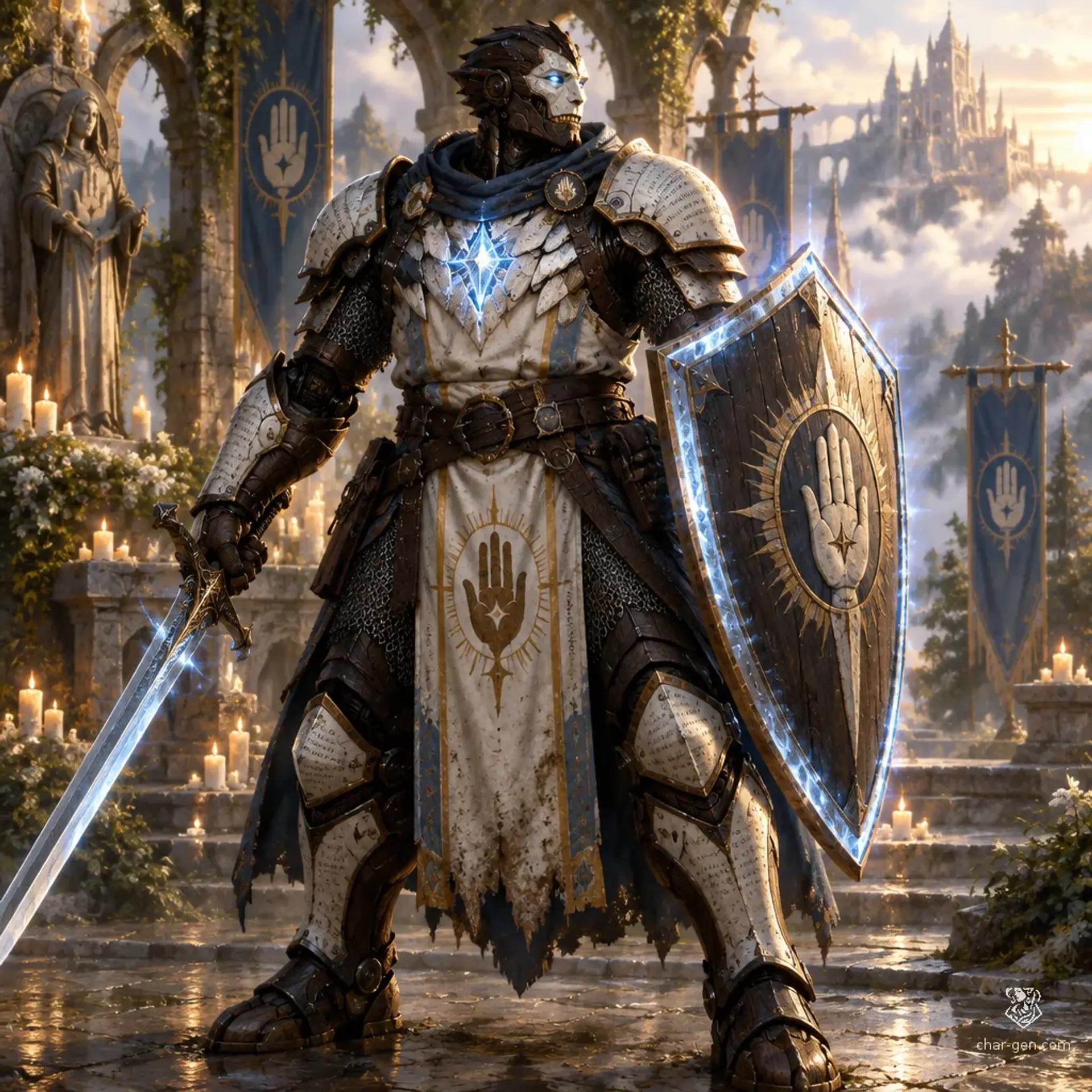 UNIT 1313 “AKA Luck” - AI-generated fantasy Character
