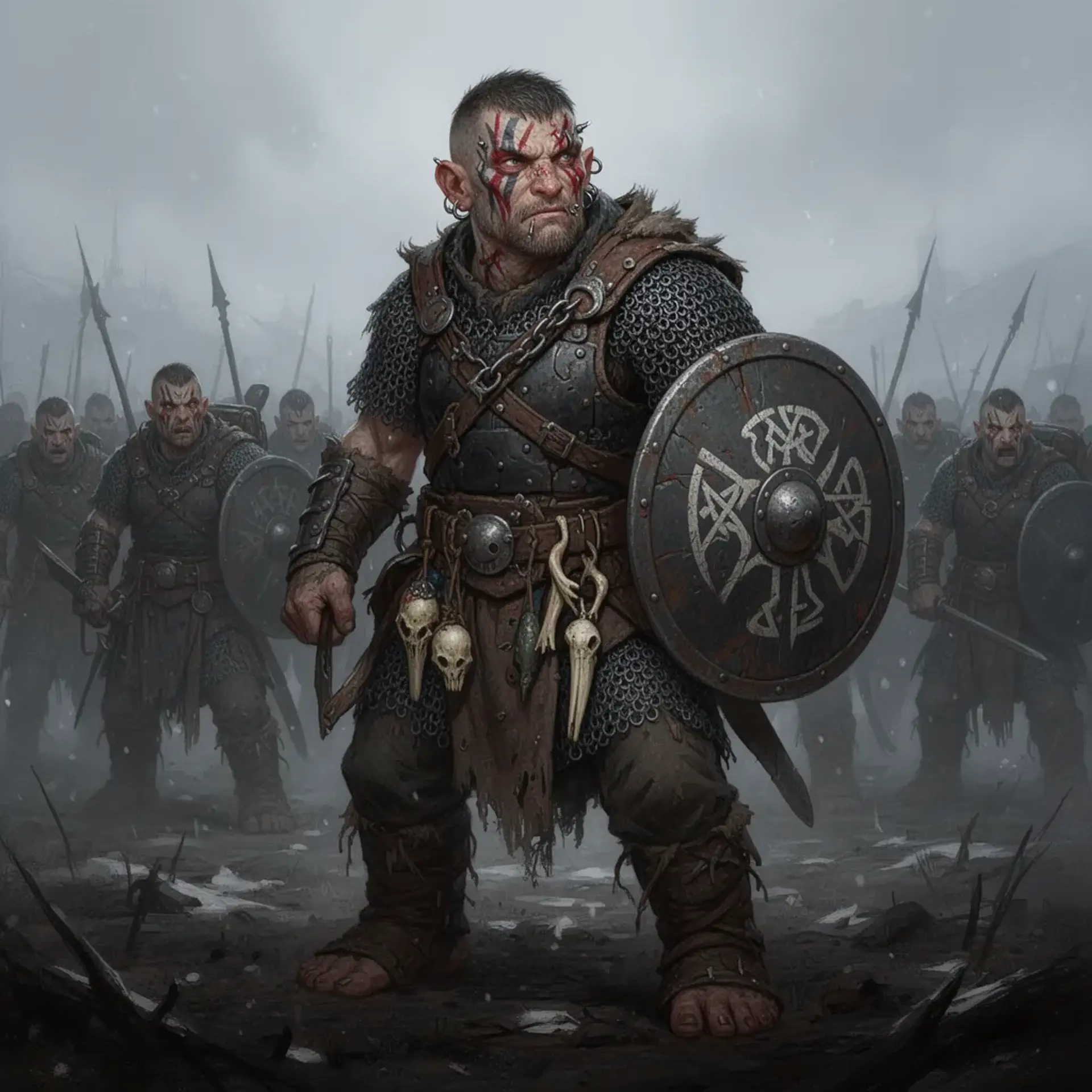 Orurgur Foot Soldier - AI-generated fantasy Monster