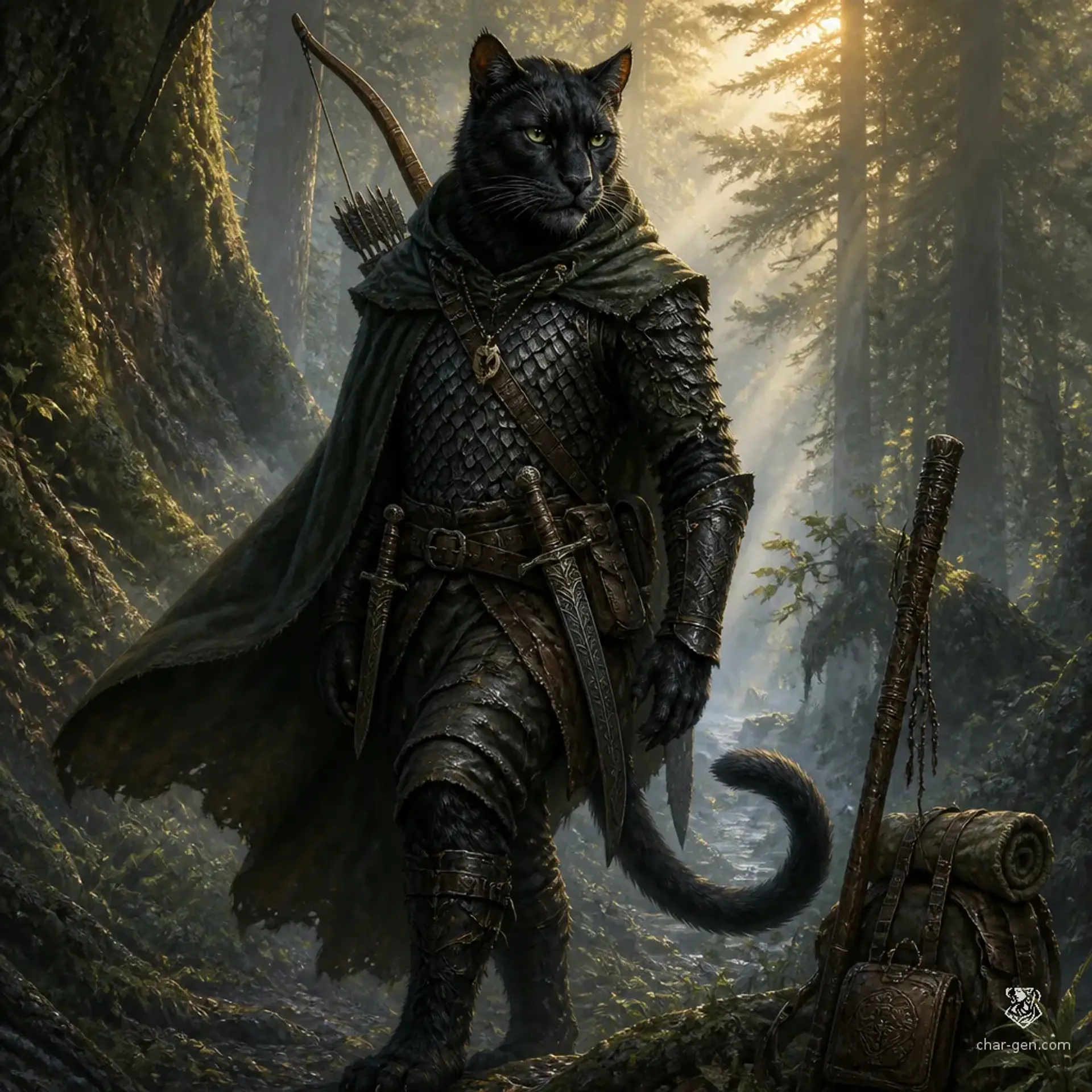 Maraq - AI-generated fantasy Character