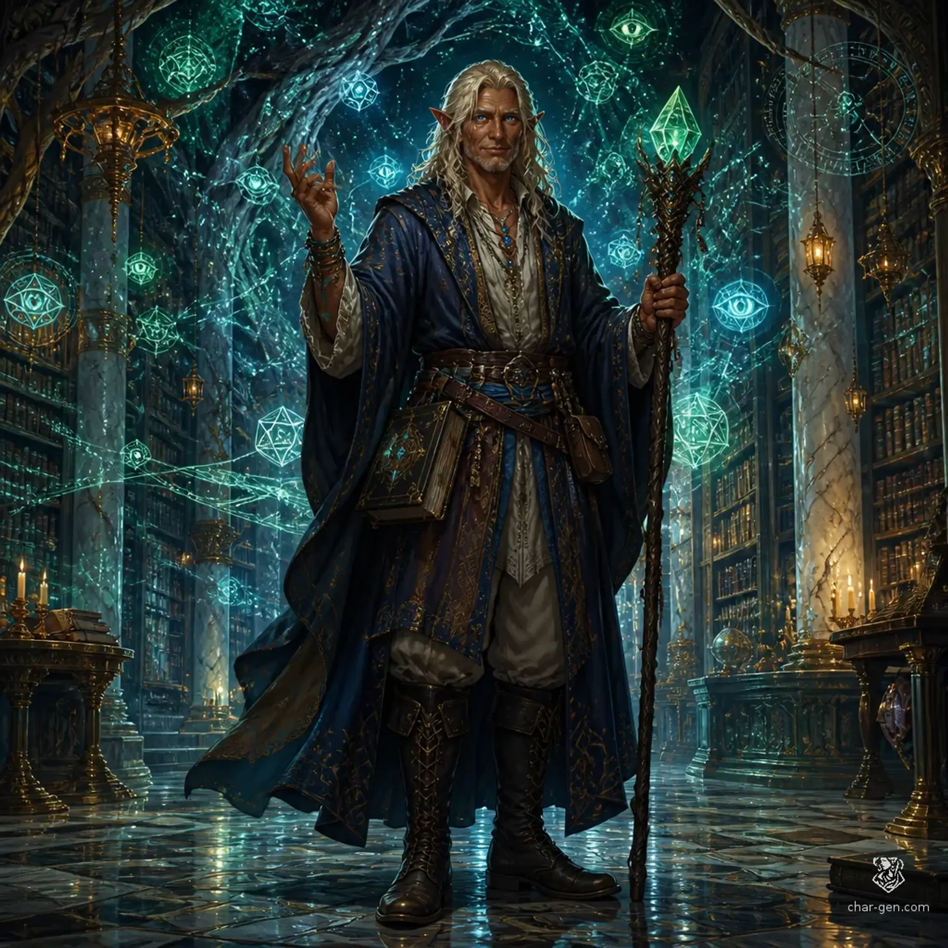 Mielikki Varga - AI-generated fantasy Character