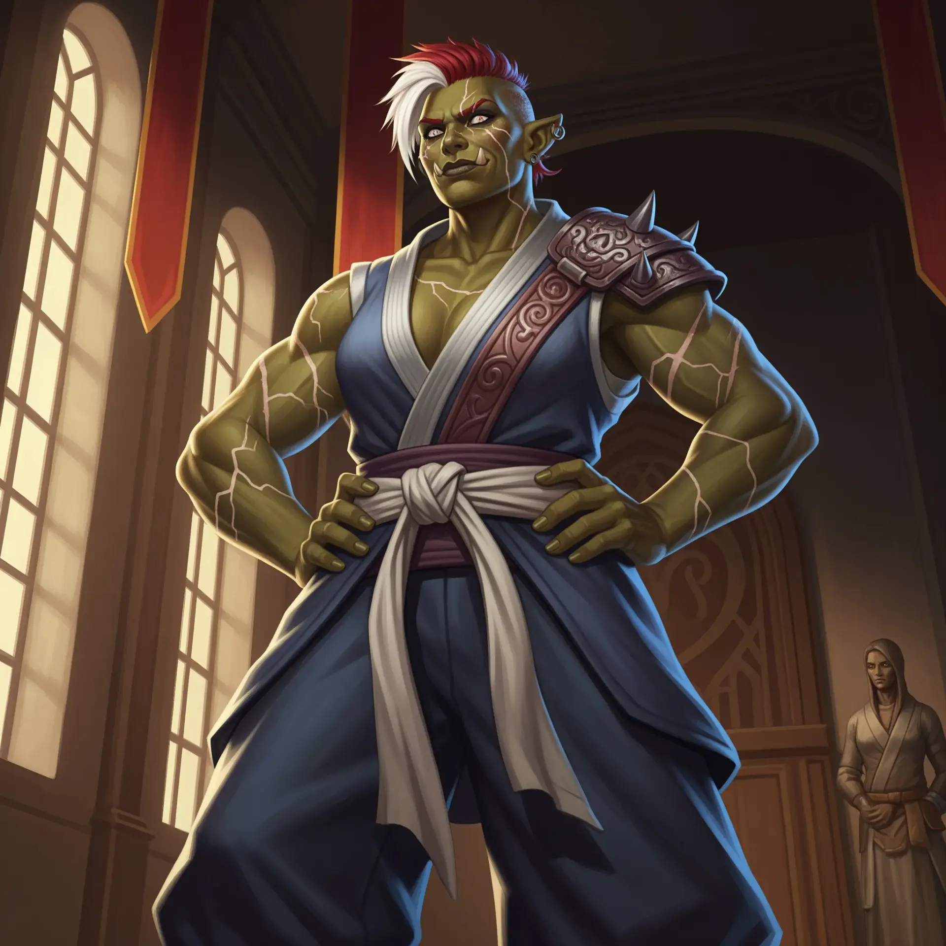 Master Mira Thornhand - AI-generated fantasy NPC