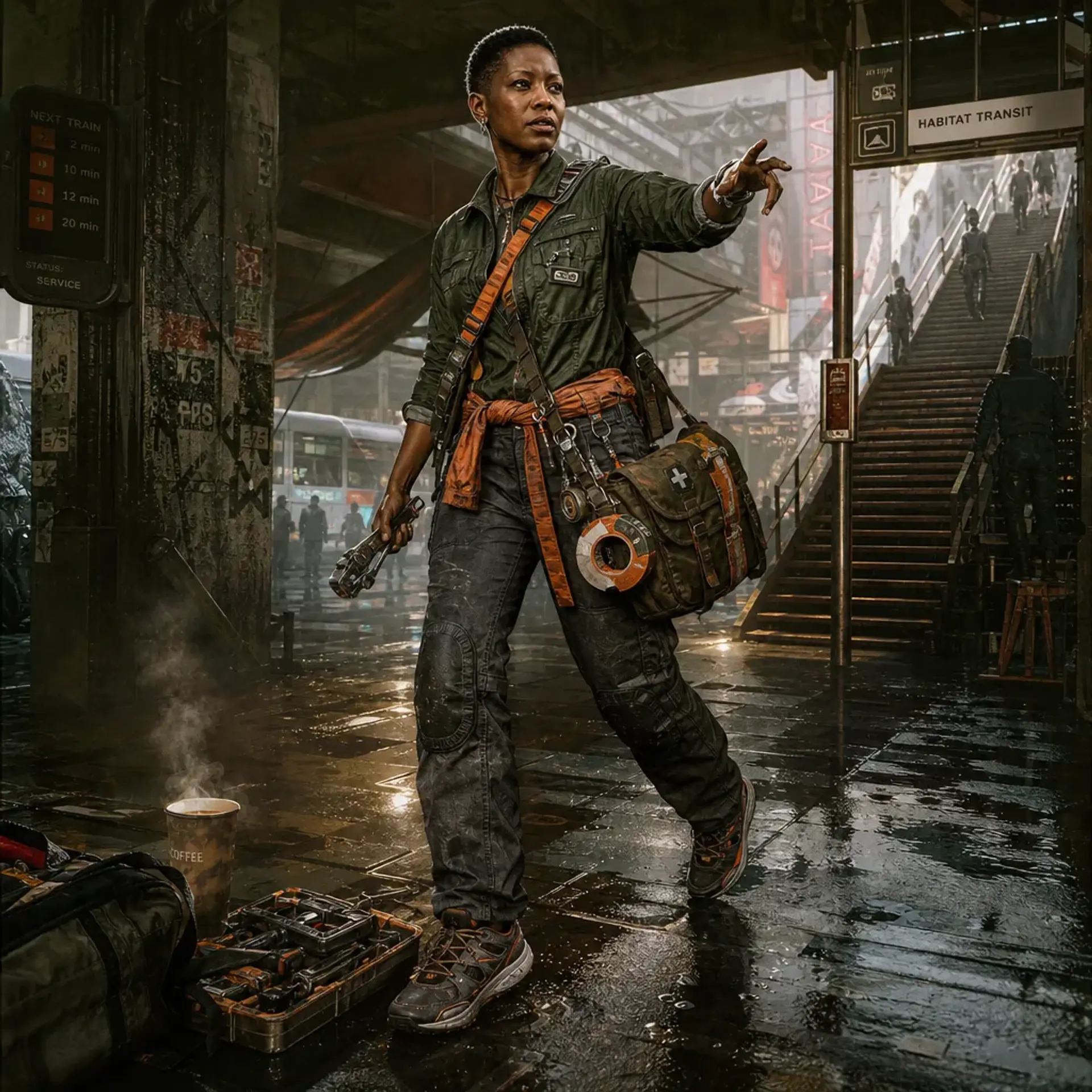 Aderonke Afolabi - AI-generated fantasy Character