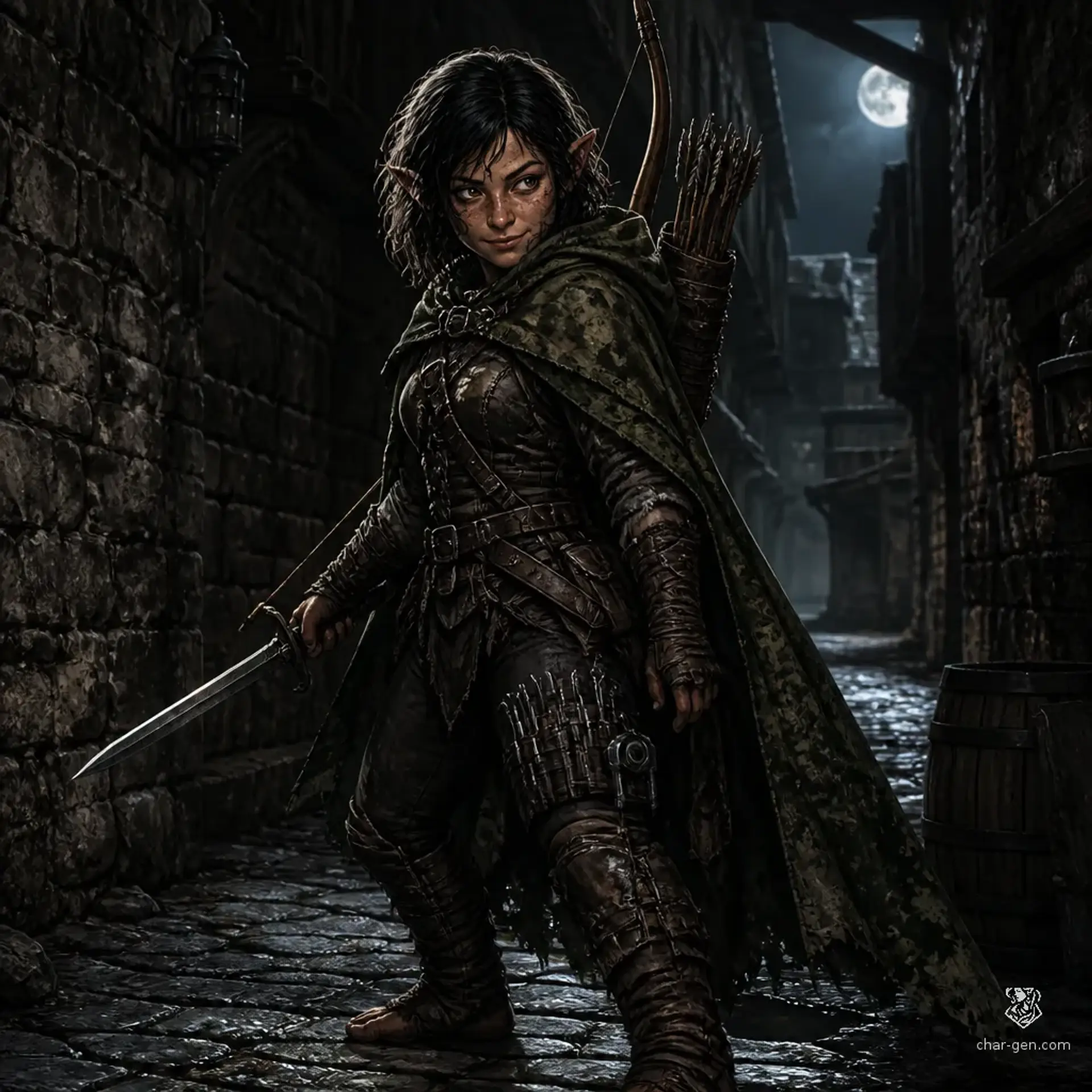 Laureeen - AI-generated fantasy Character