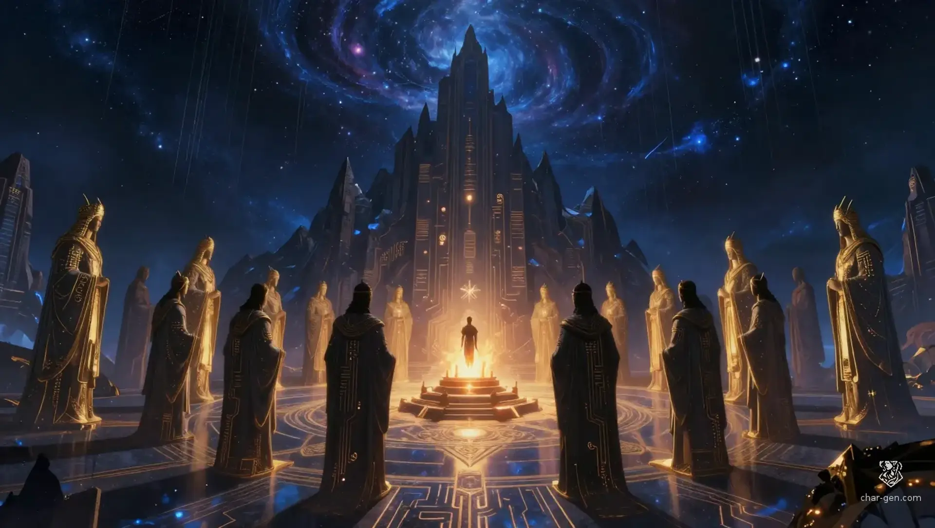 HAEMEL OF DIVINITY - AI-generated fantasy Pantheon
