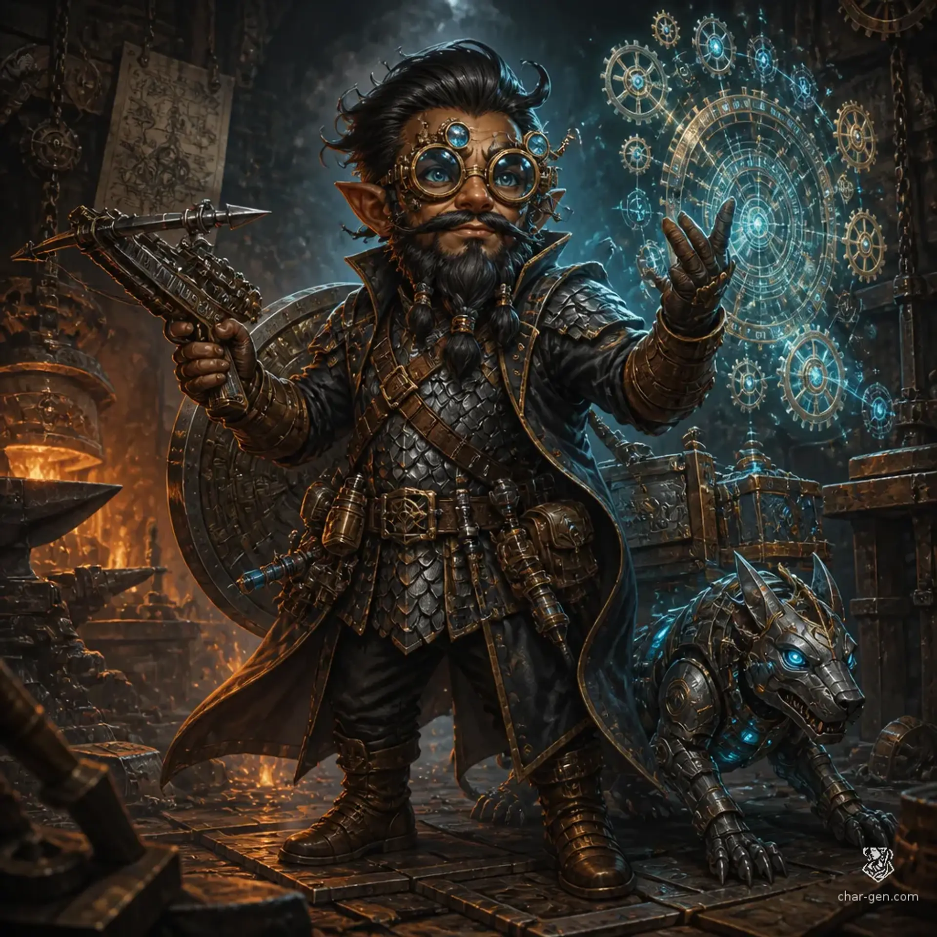 Floyd Googolplex - AI-generated fantasy Character