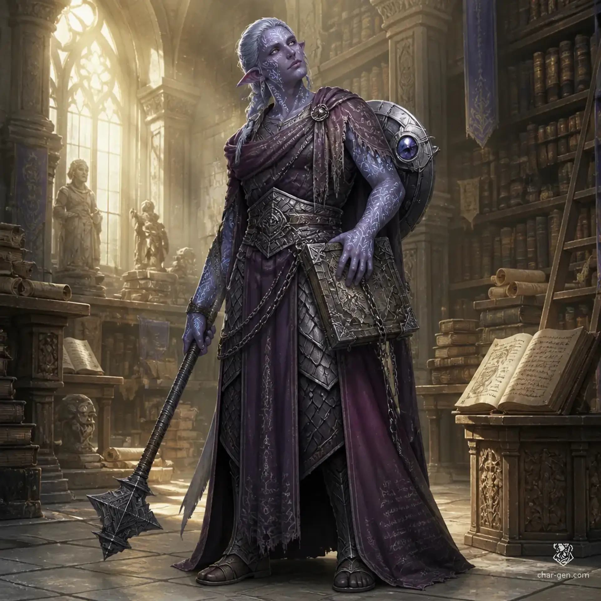 Unknown - AI-generated fantasy Character