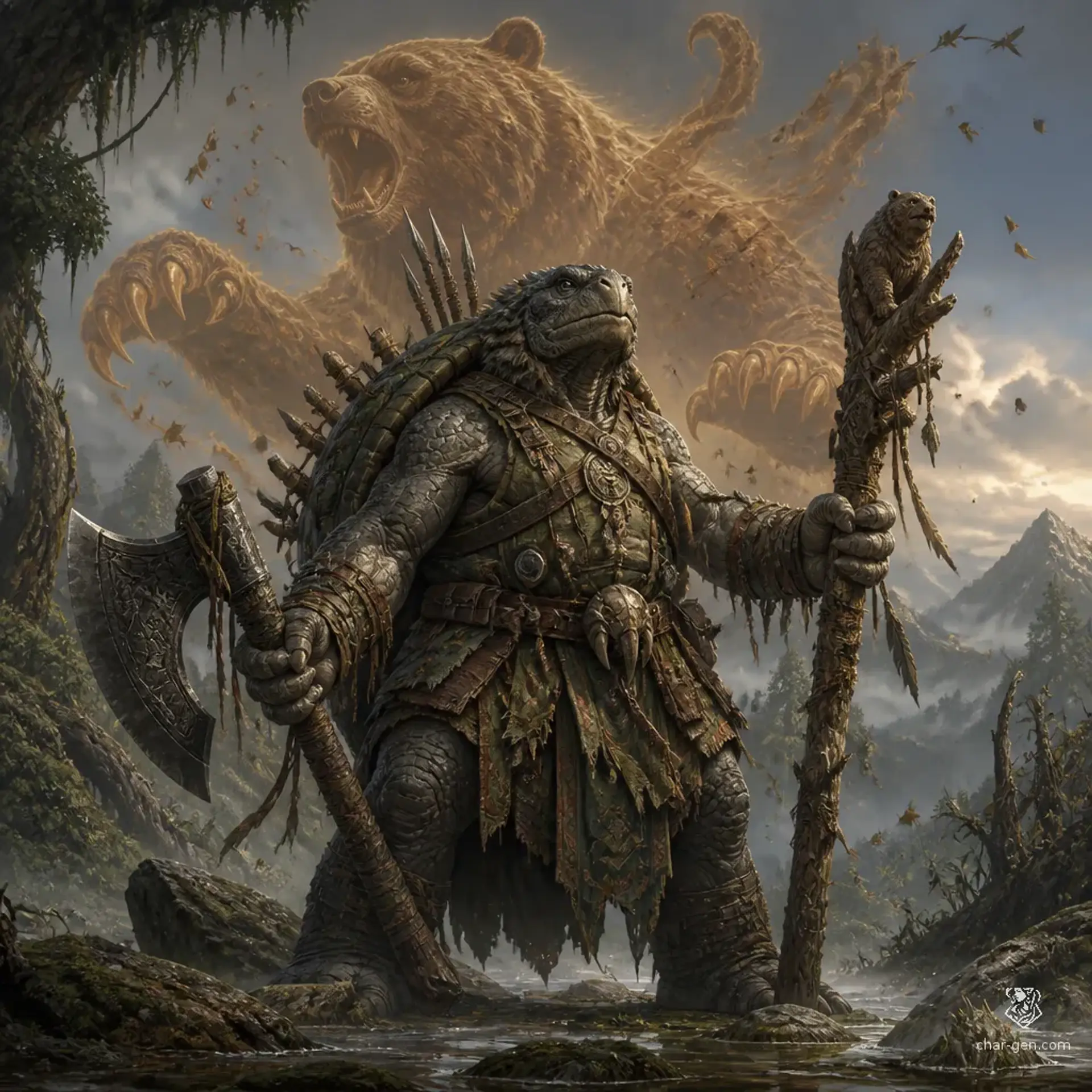 Icck - AI-generated fantasy Character