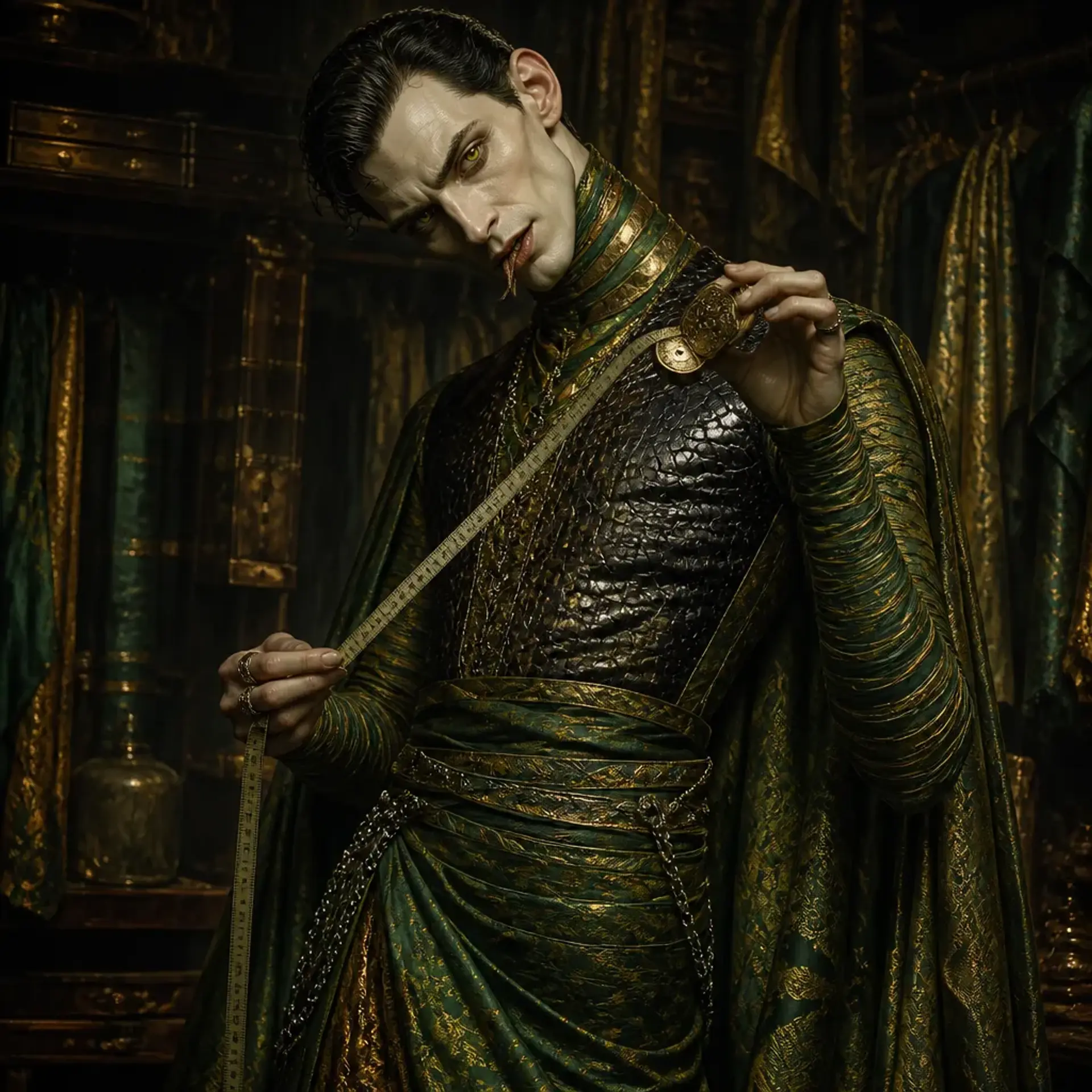 Zathiss Var shul - AI-generated fantasy NPC