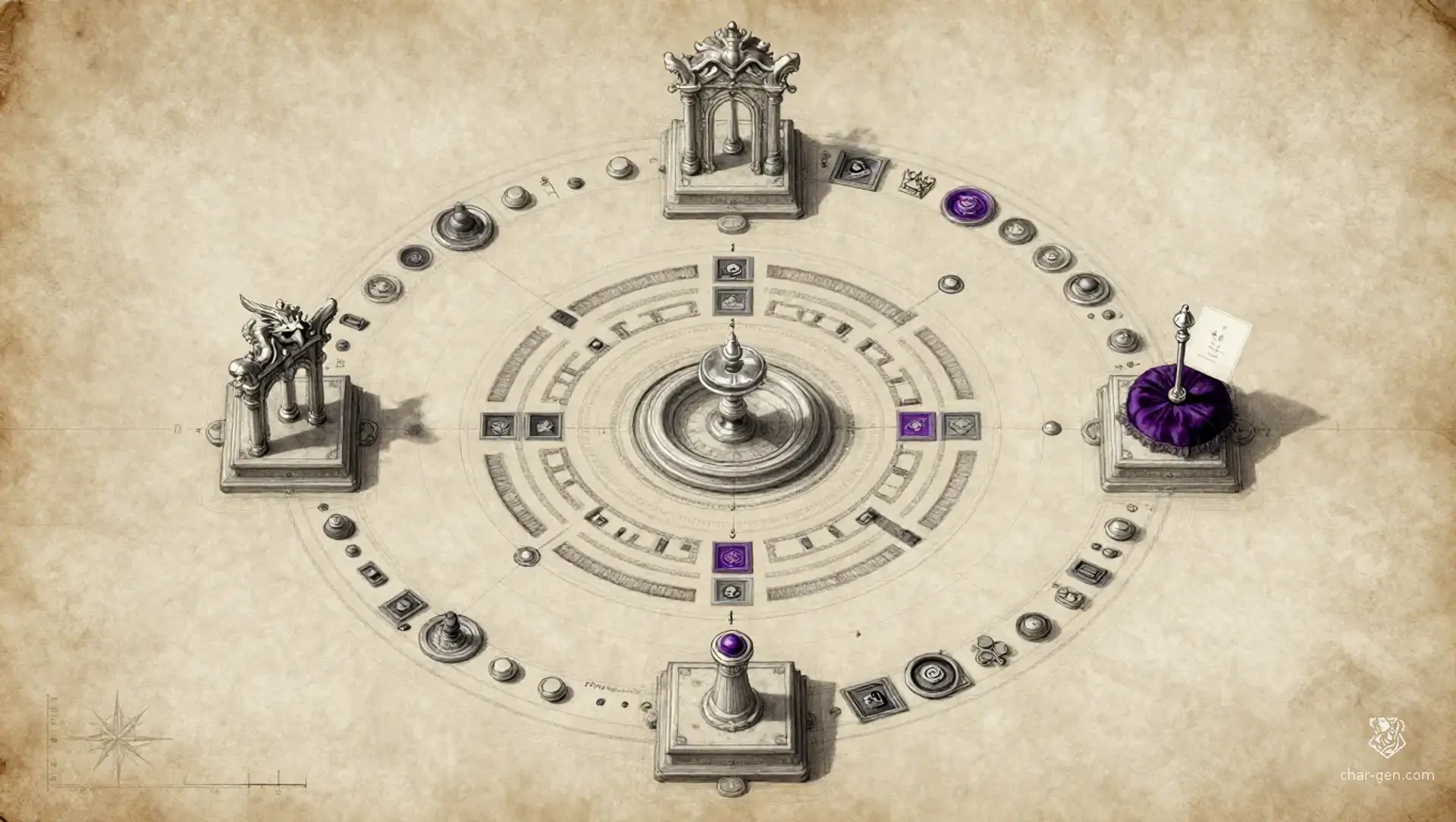 The Masquerade of Three Crowns