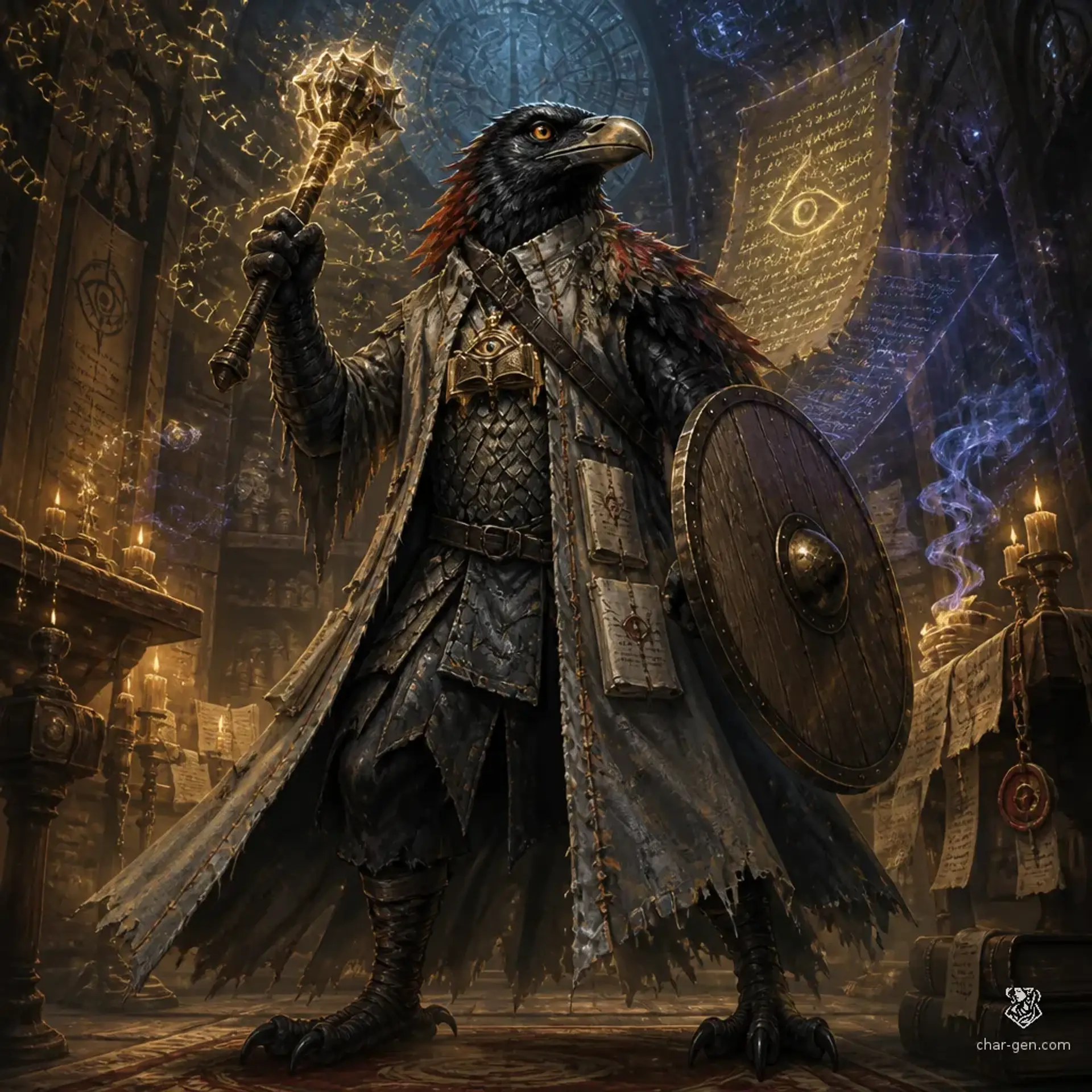 Moru Saki - AI-generated fantasy Character