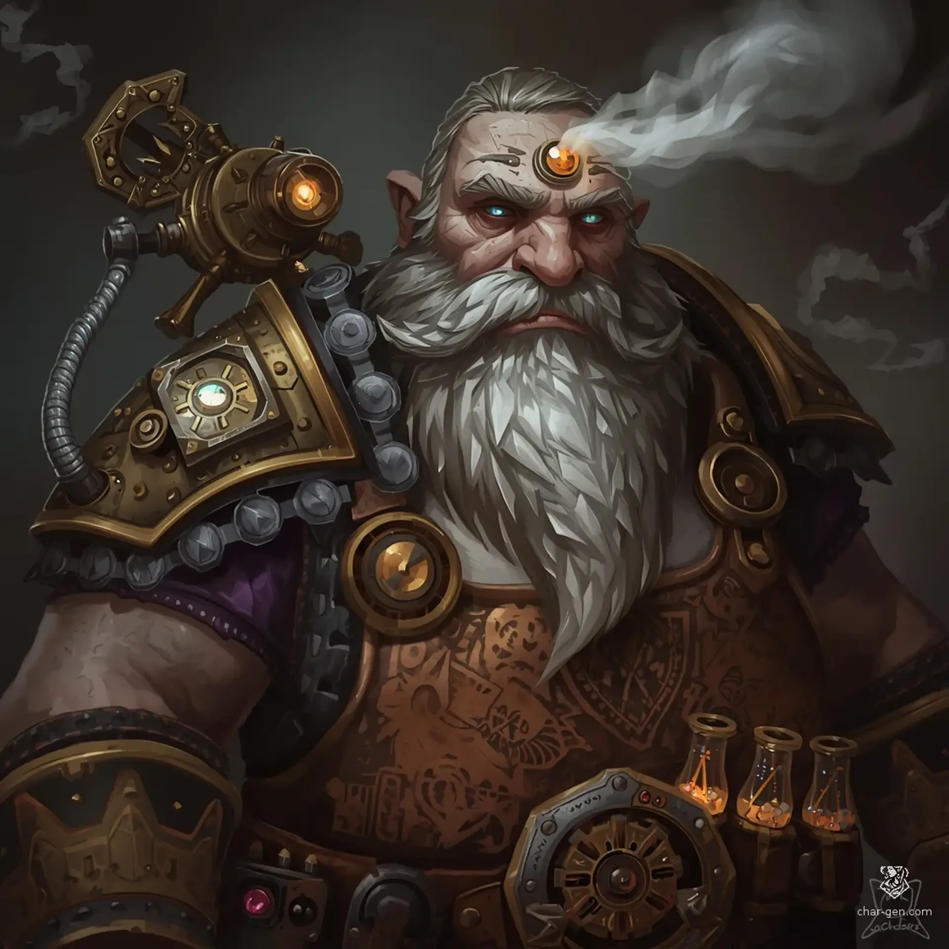 Borgun Stoneheart - AI-generated fantasy NPC