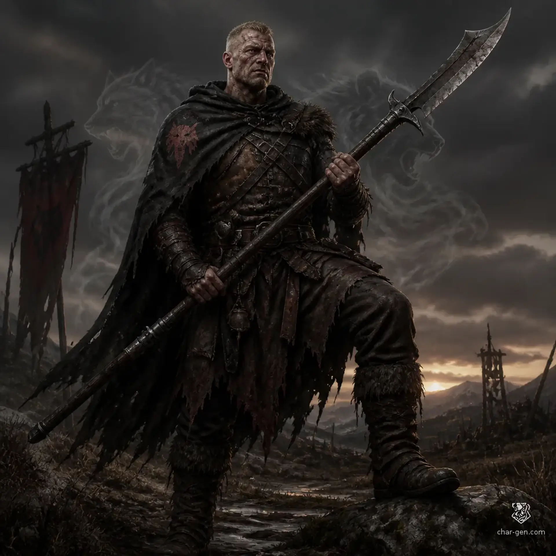 Sheshan Vark - AI-generated fantasy Character