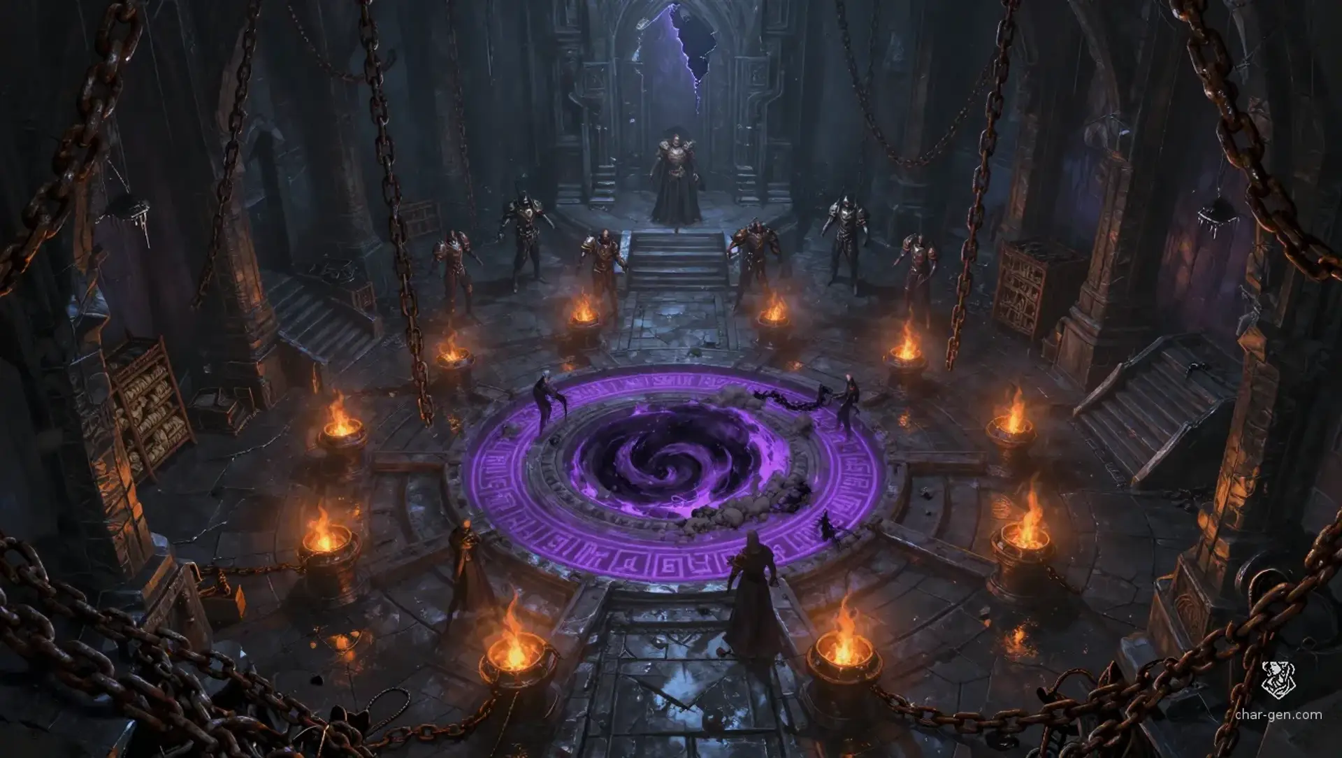 Stop the Ritual in the Chain Sanctum