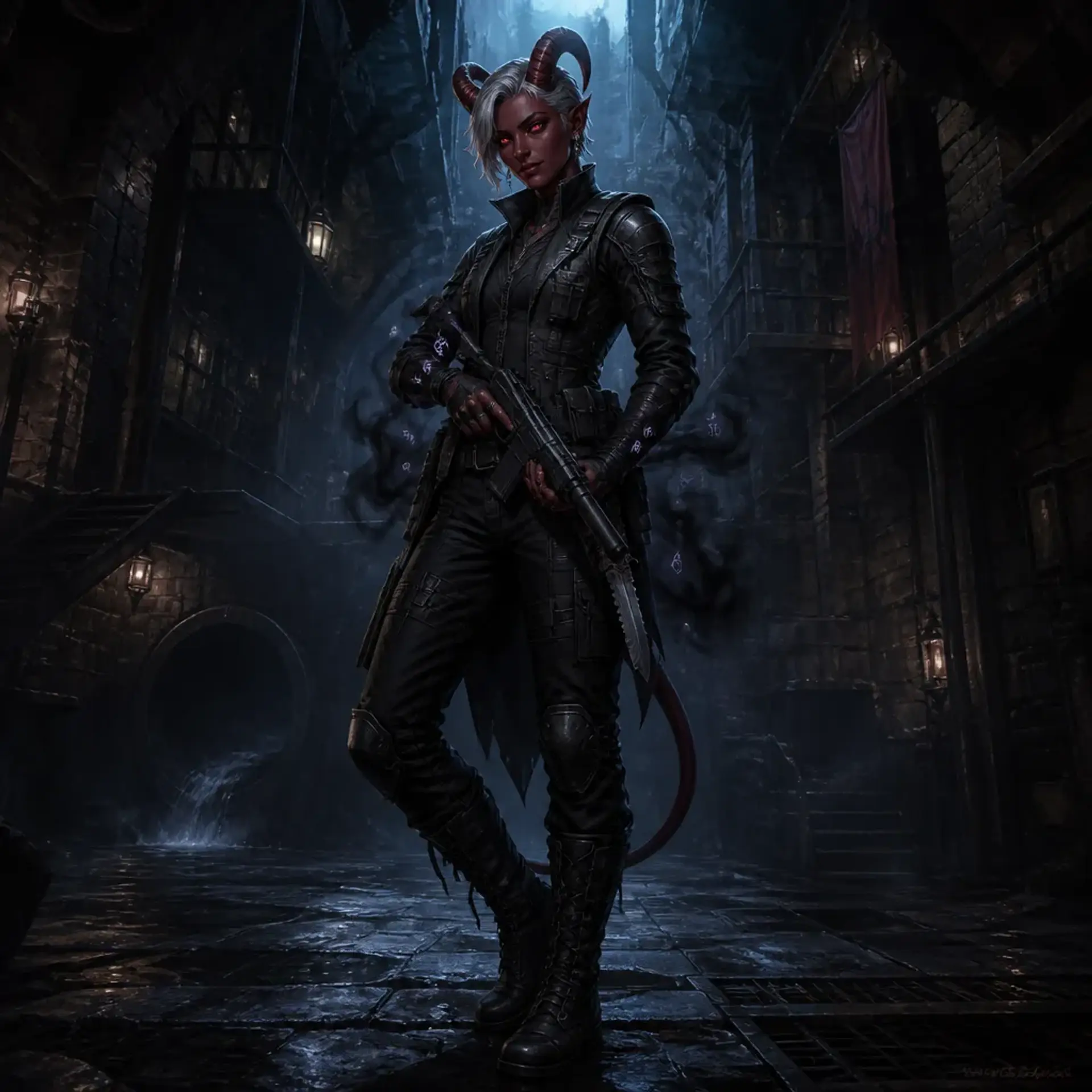 Zephyr Veyra - AI-generated fantasy Character