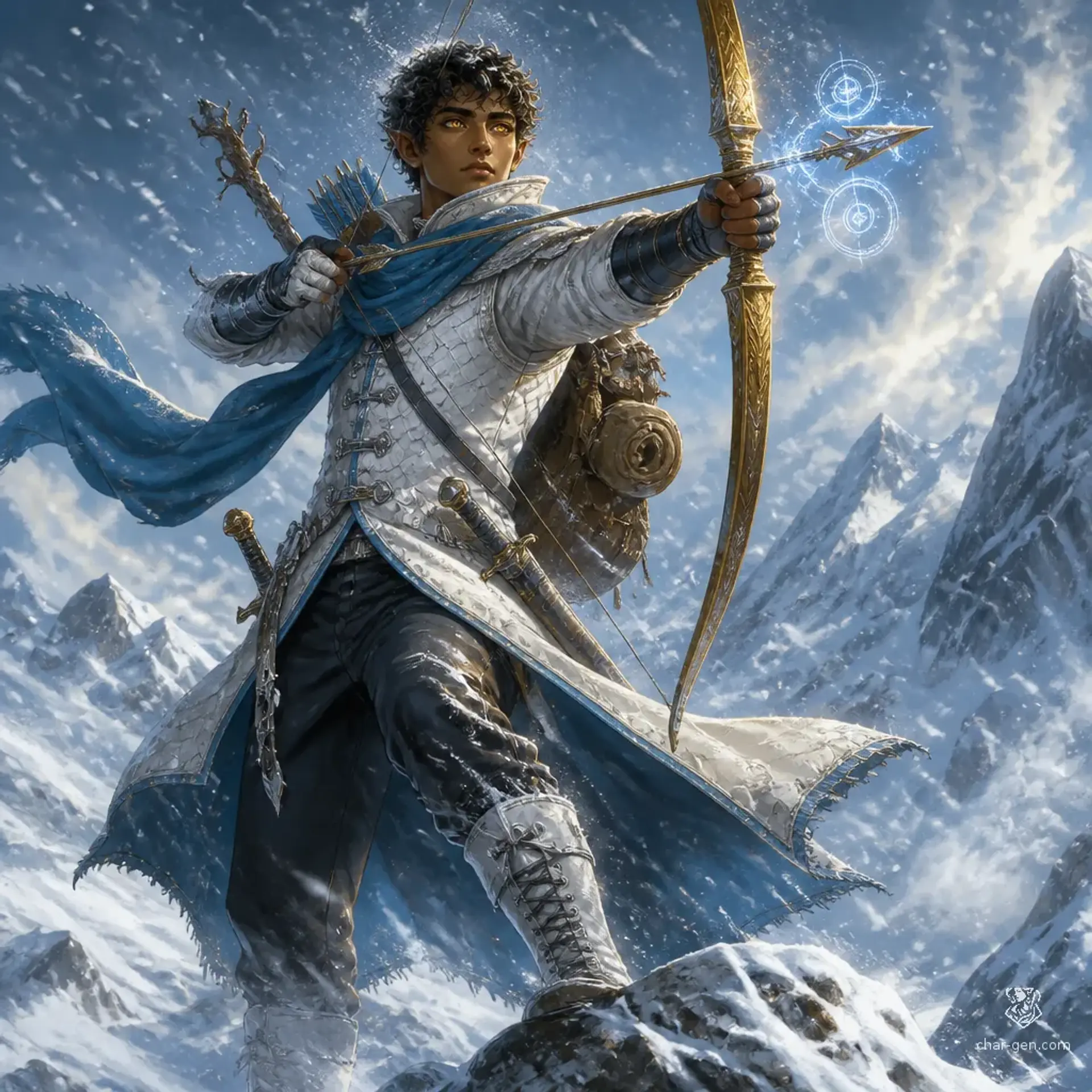 Marek Vask - AI-generated fantasy Character