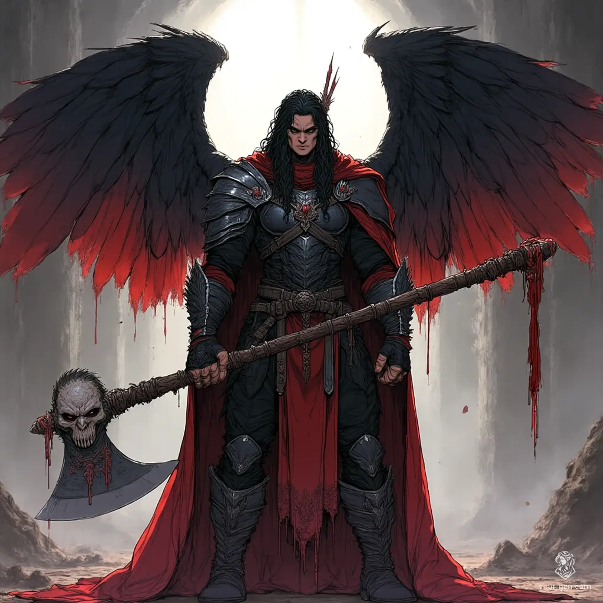 Khalyrn Vael-Surn - AI-generated fantasy NPC