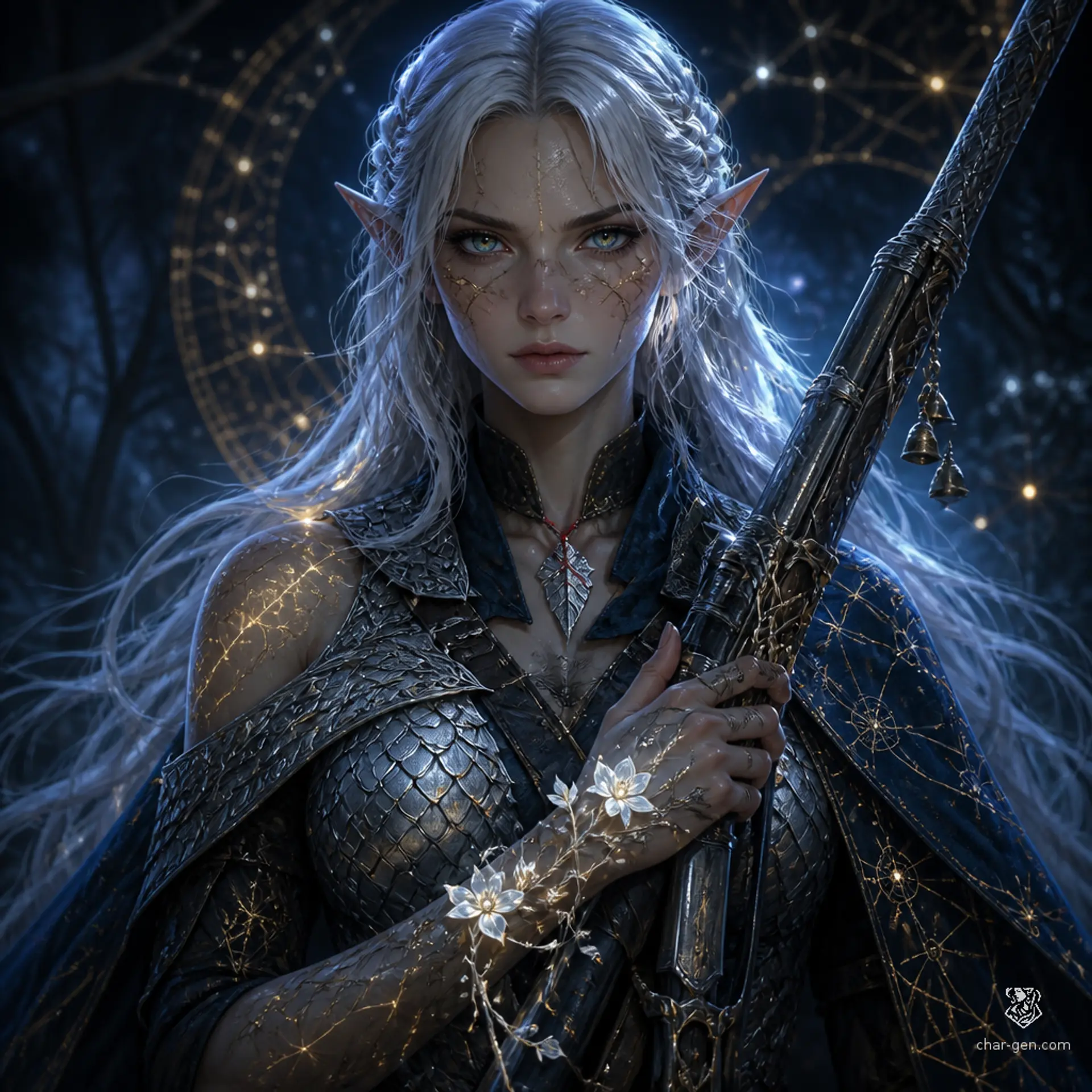 Xing Baihe - AI-generated fantasy NPC