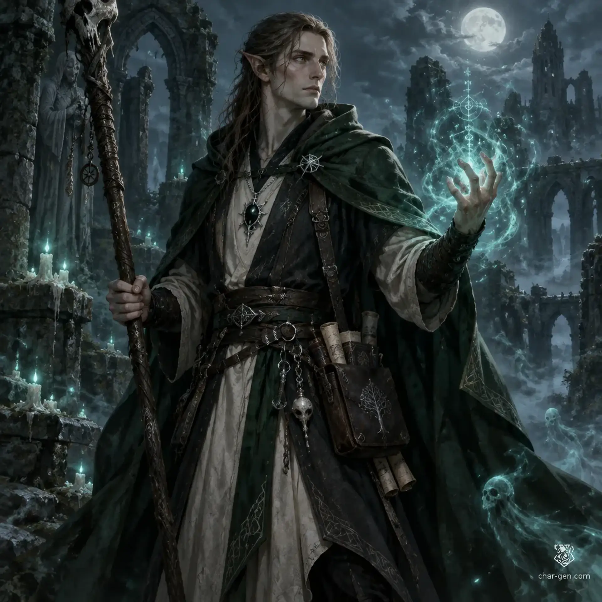 Olan - AI-generated fantasy Character