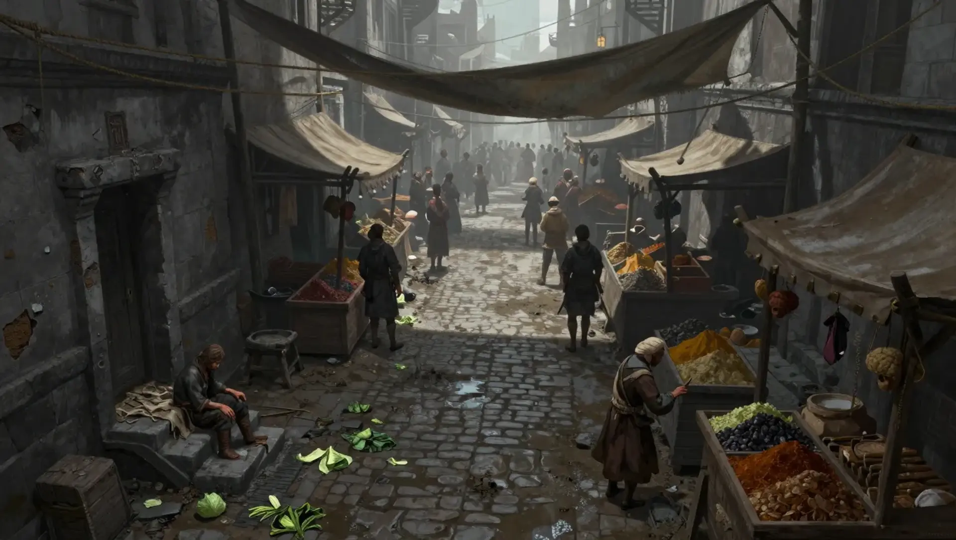 Find the Witness Before the Crowd Turns - AI-generated fantasy Encounter
