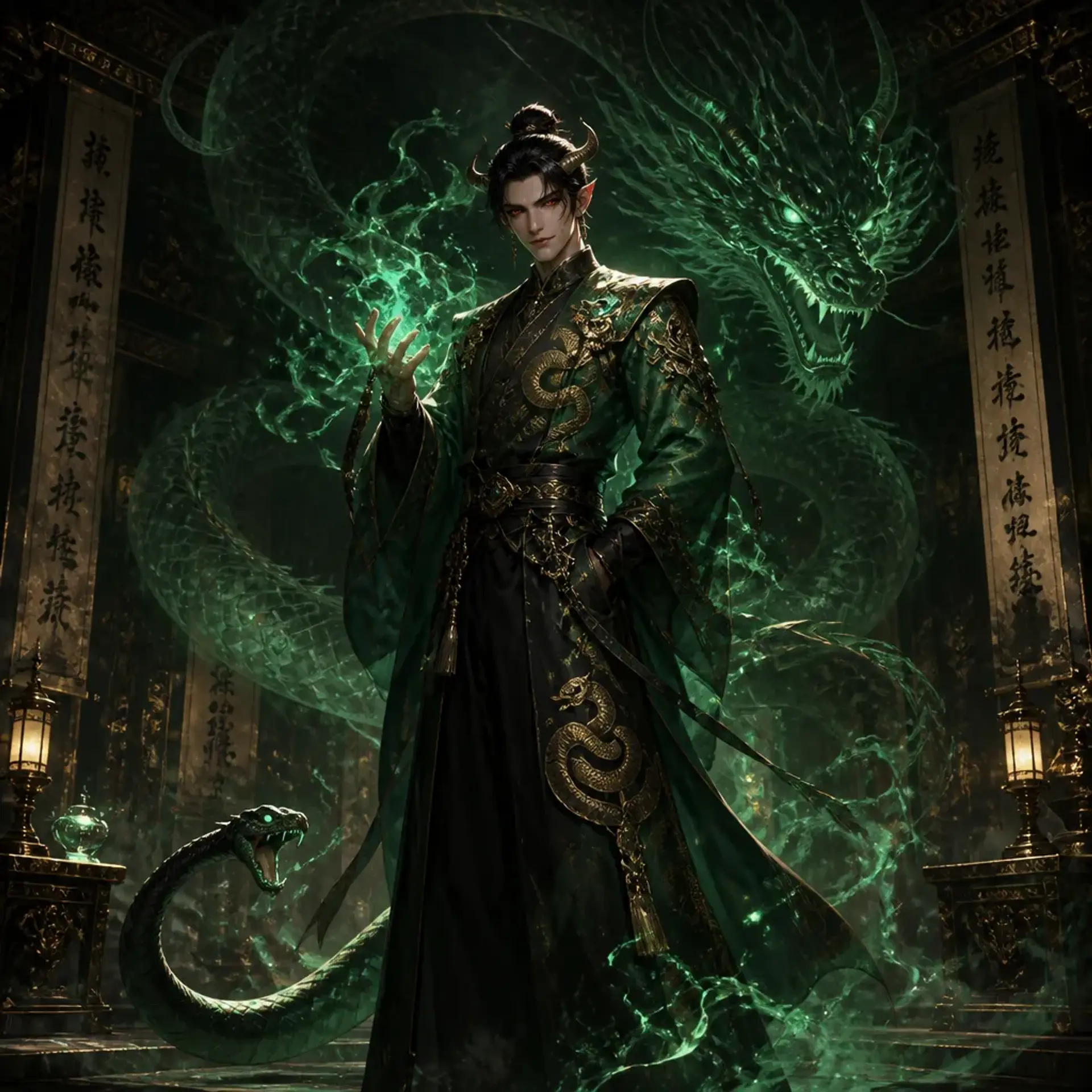 Kai Leng - AI-generated fantasy Character