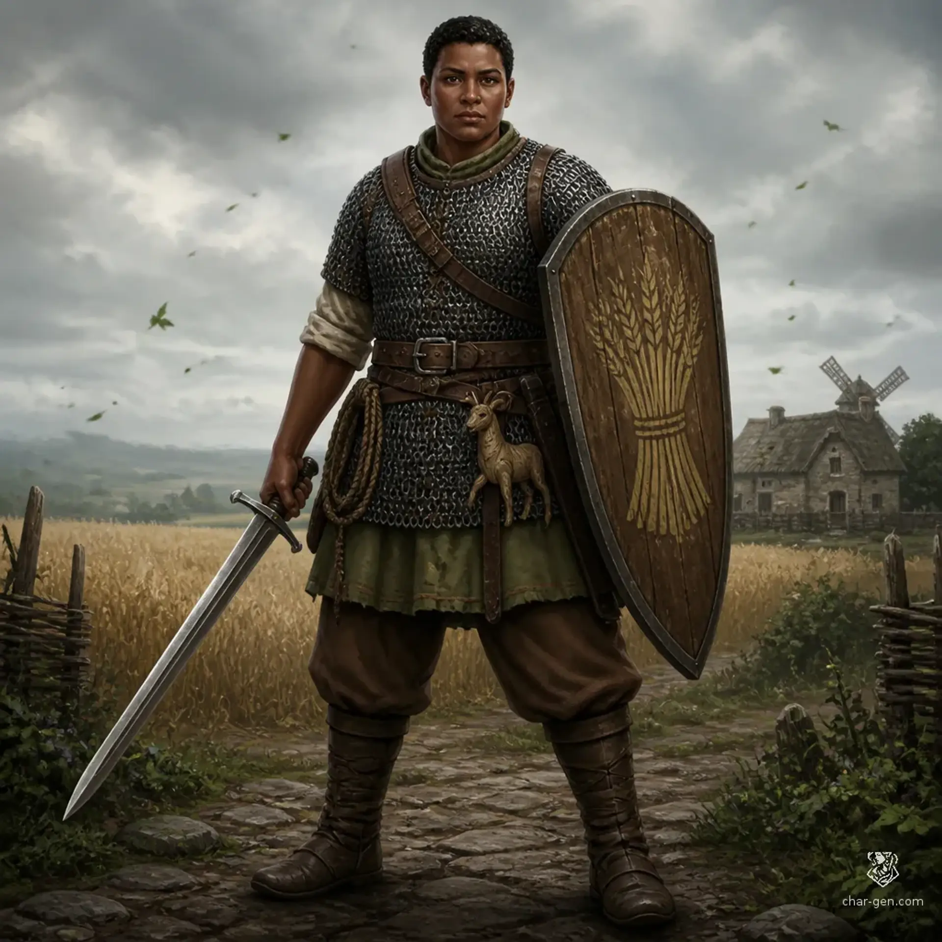 Abeni Daramola - AI-generated fantasy Character