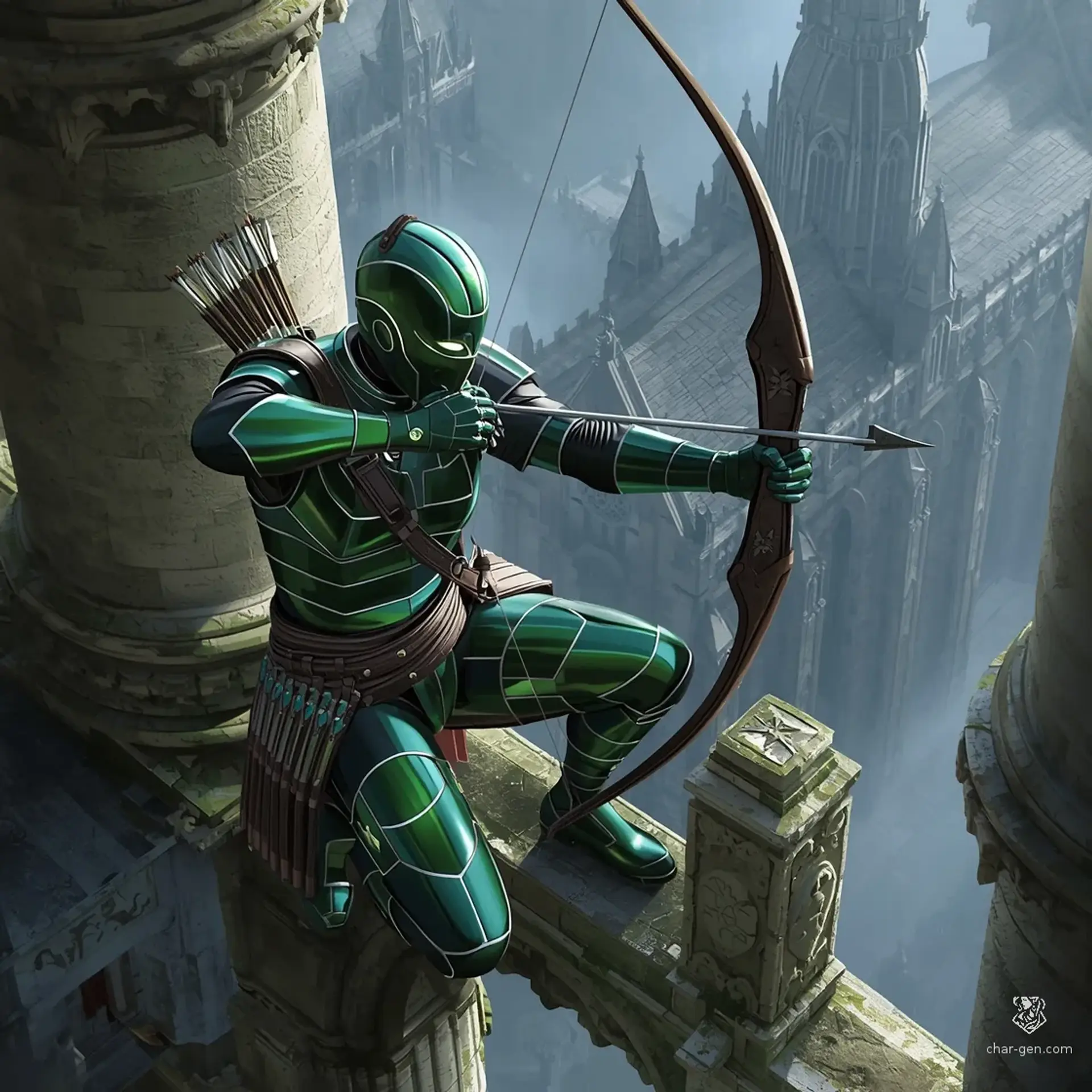 Asphemor City Sniper - AI-generated fantasy Monster