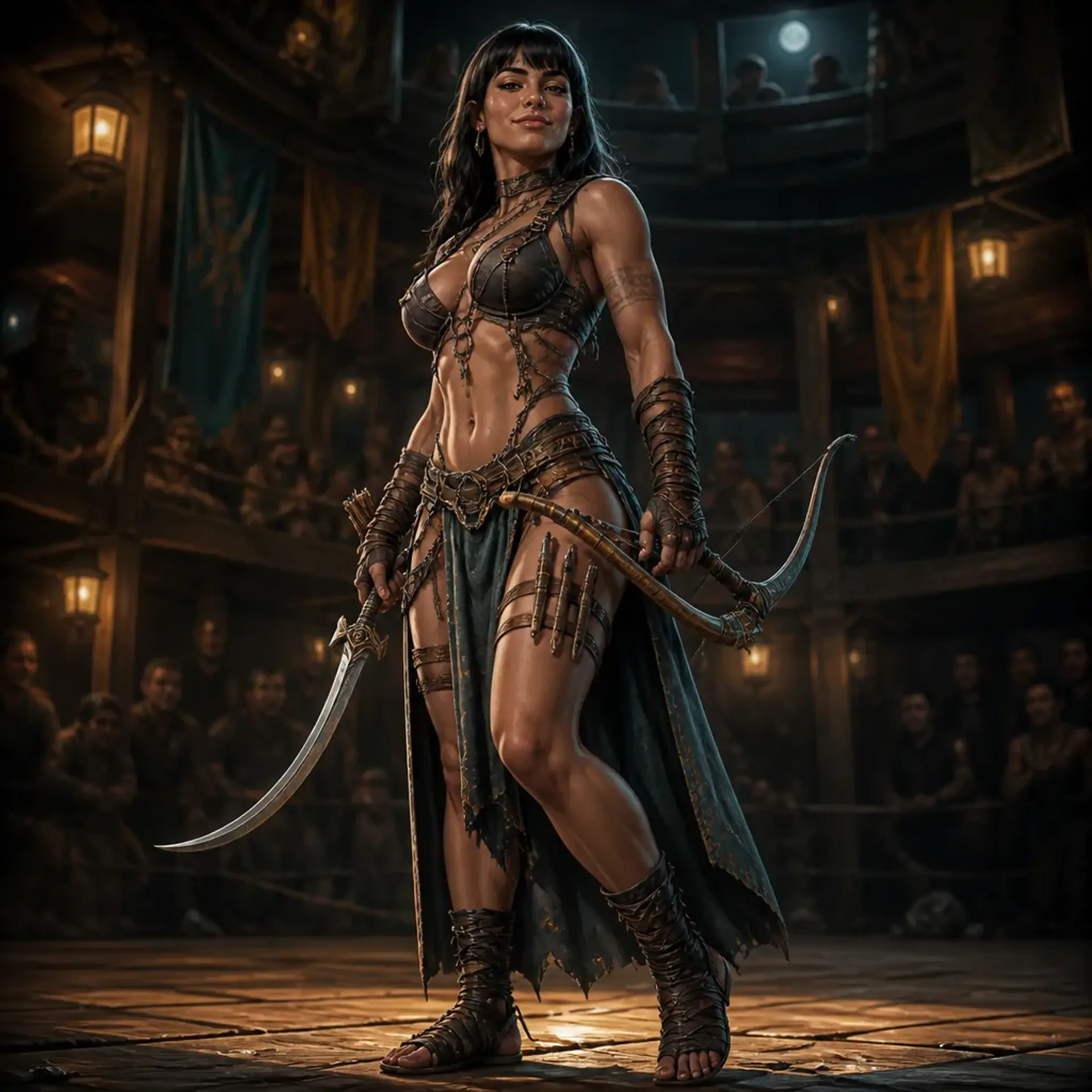 Nadira Sato - AI-generated fantasy Character
