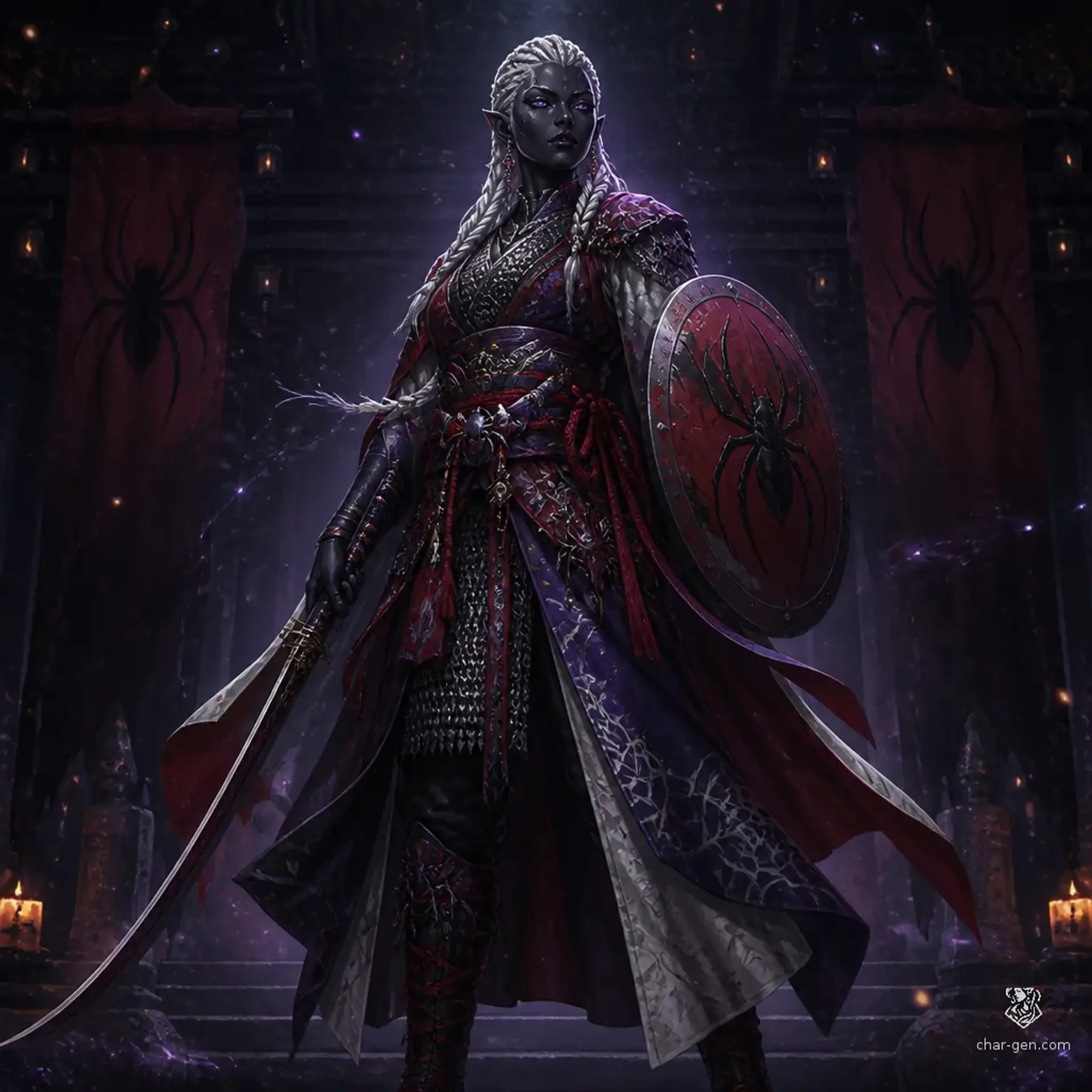Aurelia Malys - AI-generated fantasy Character