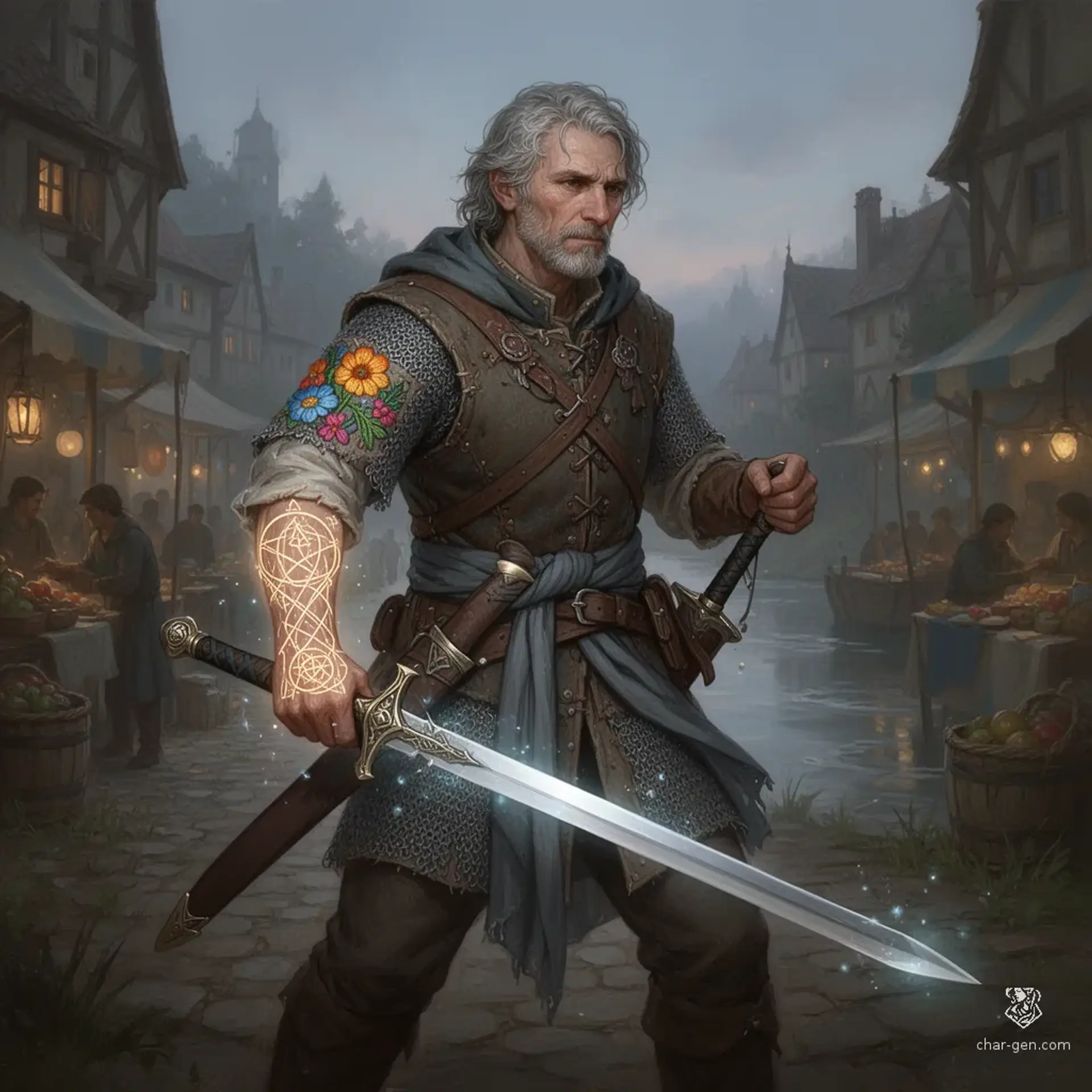 Alen Vires - AI-generated fantasy NPC