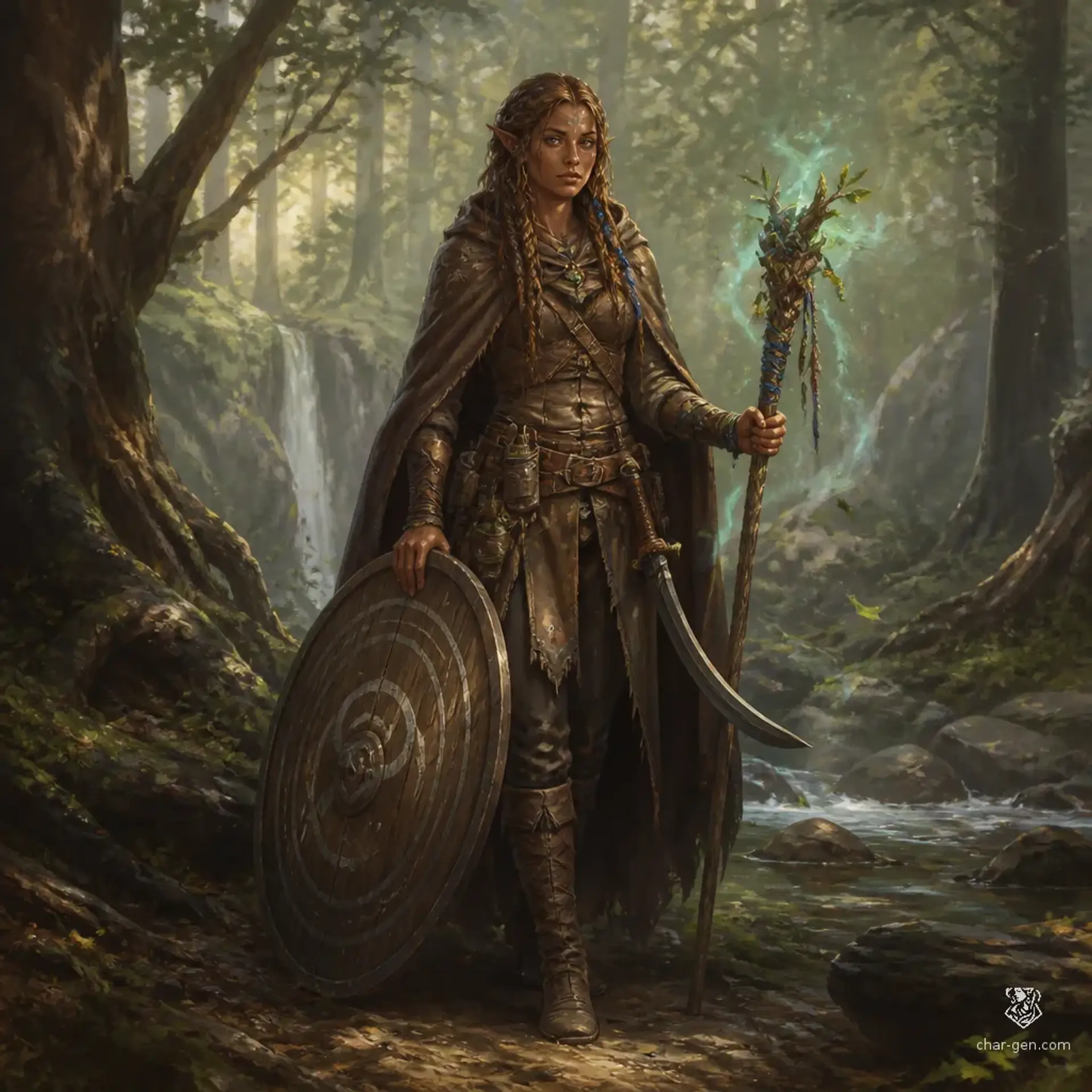 Suvanta - AI-generated fantasy Character